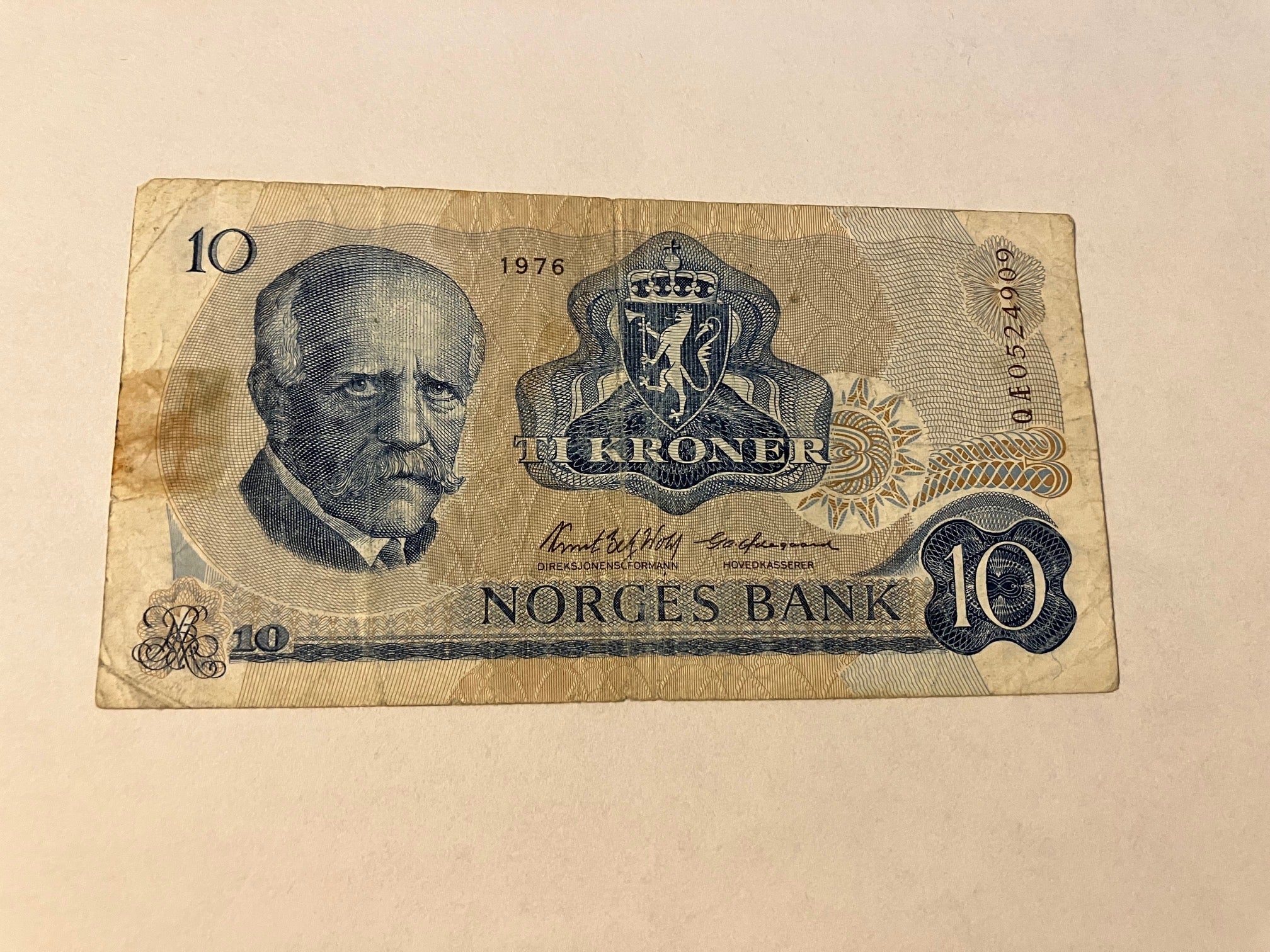 10 Kroner Norge 1976