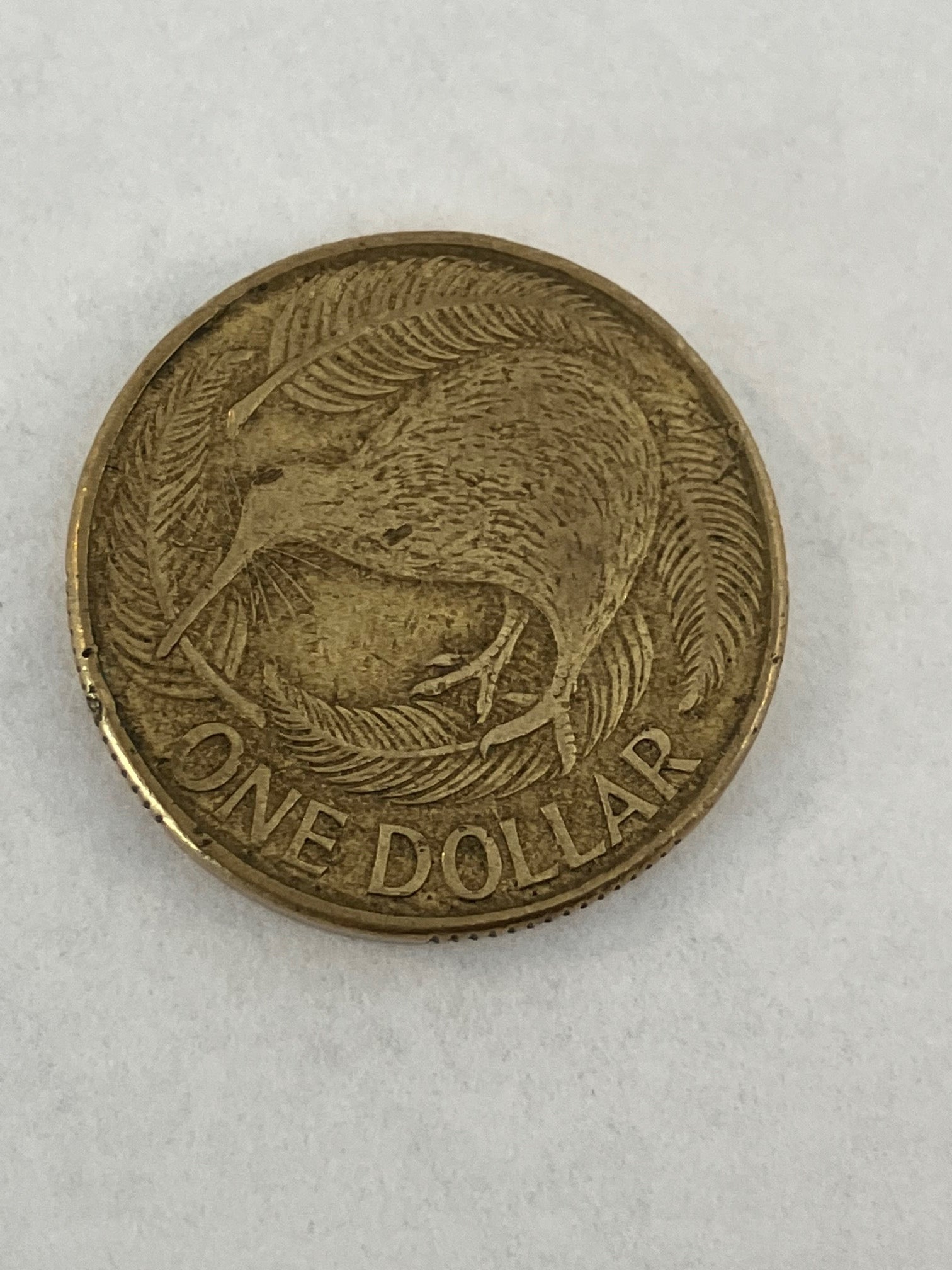 1 Dollar New Zealand 1990