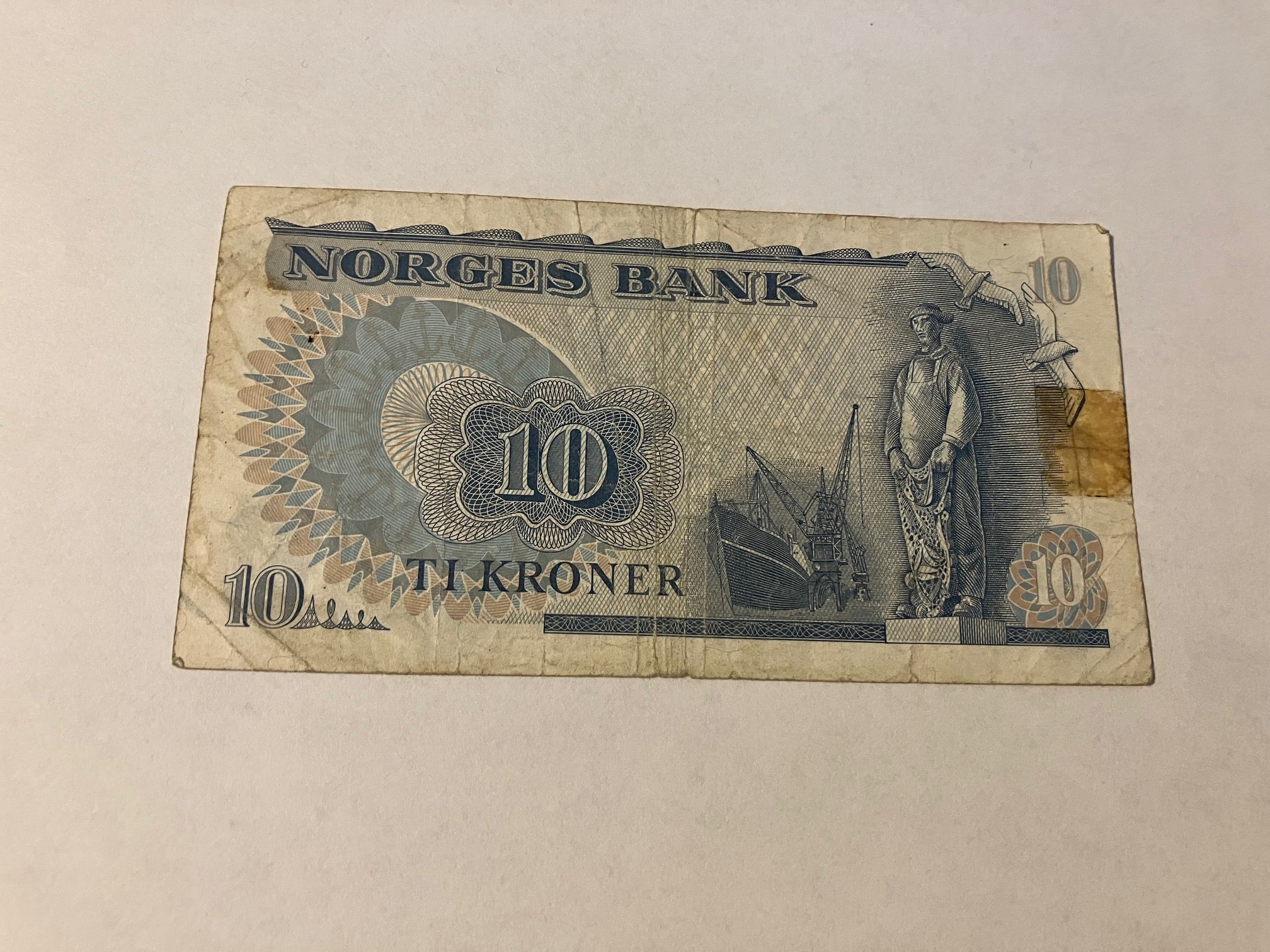10 Kroner Norge 1976