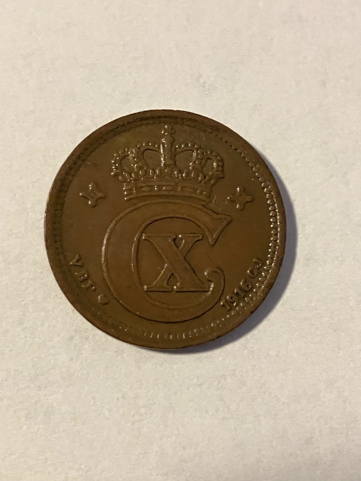 2 Øre 1916