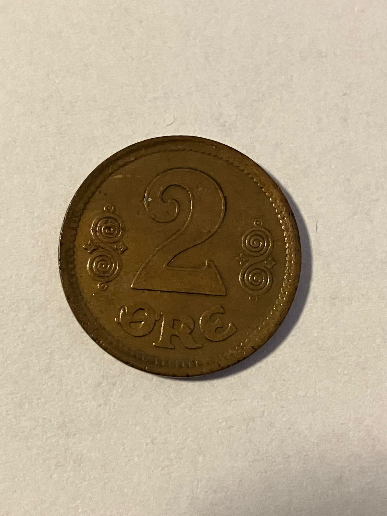 2 Øre 1916