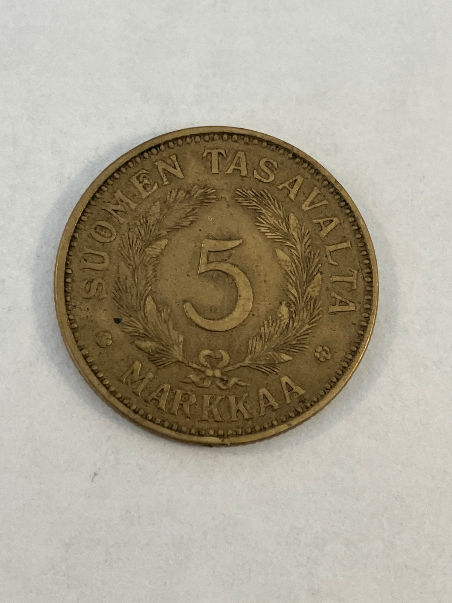 5 Markkaa Finland 1933