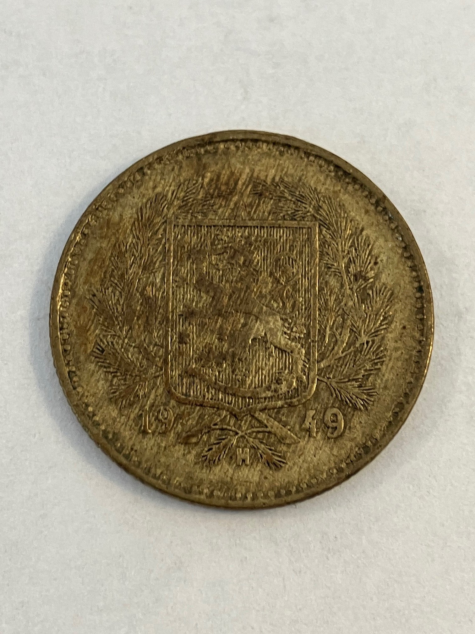 5 Markkaa Finland 1949