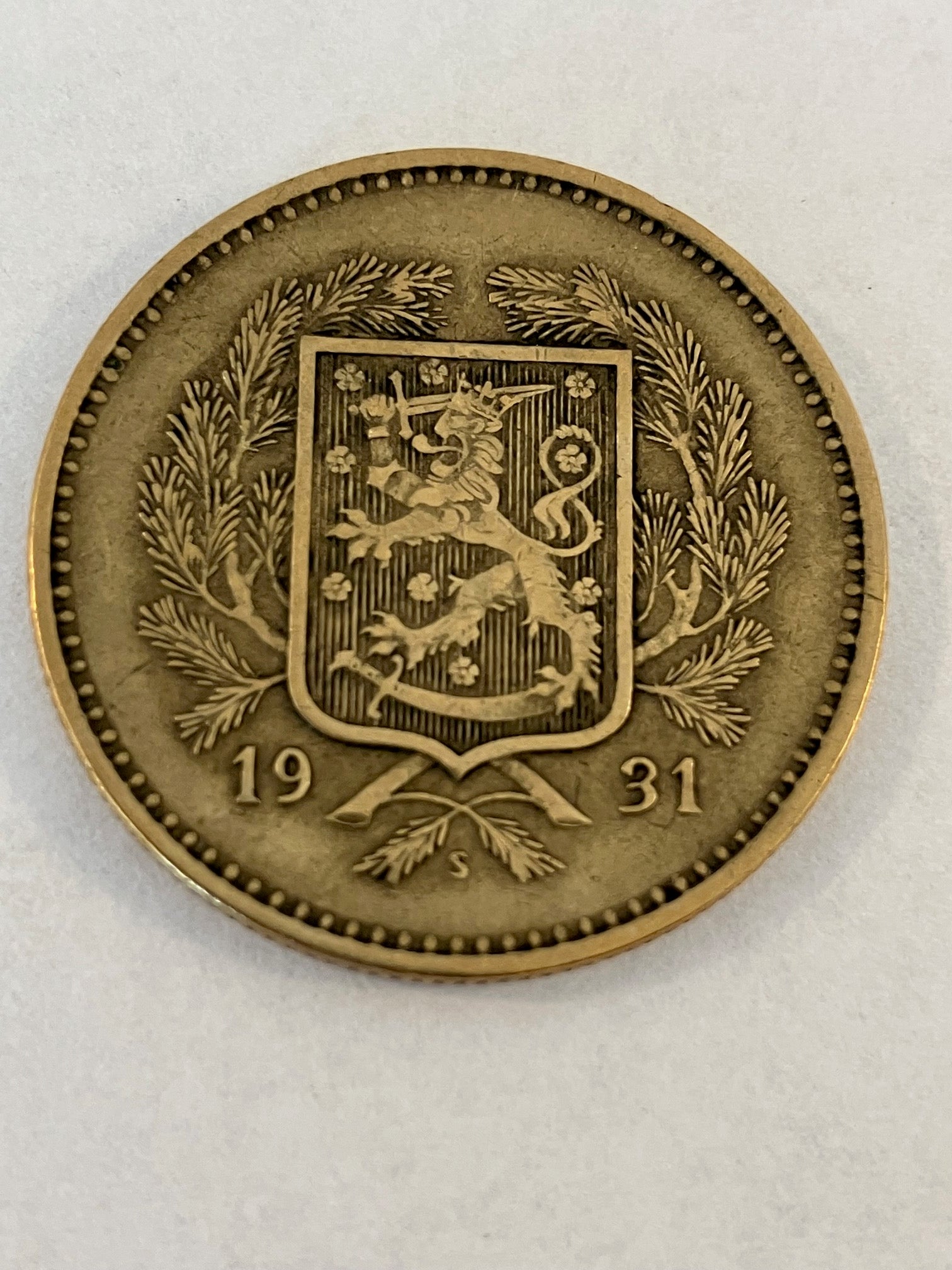 10 Markkaa Finland 1931