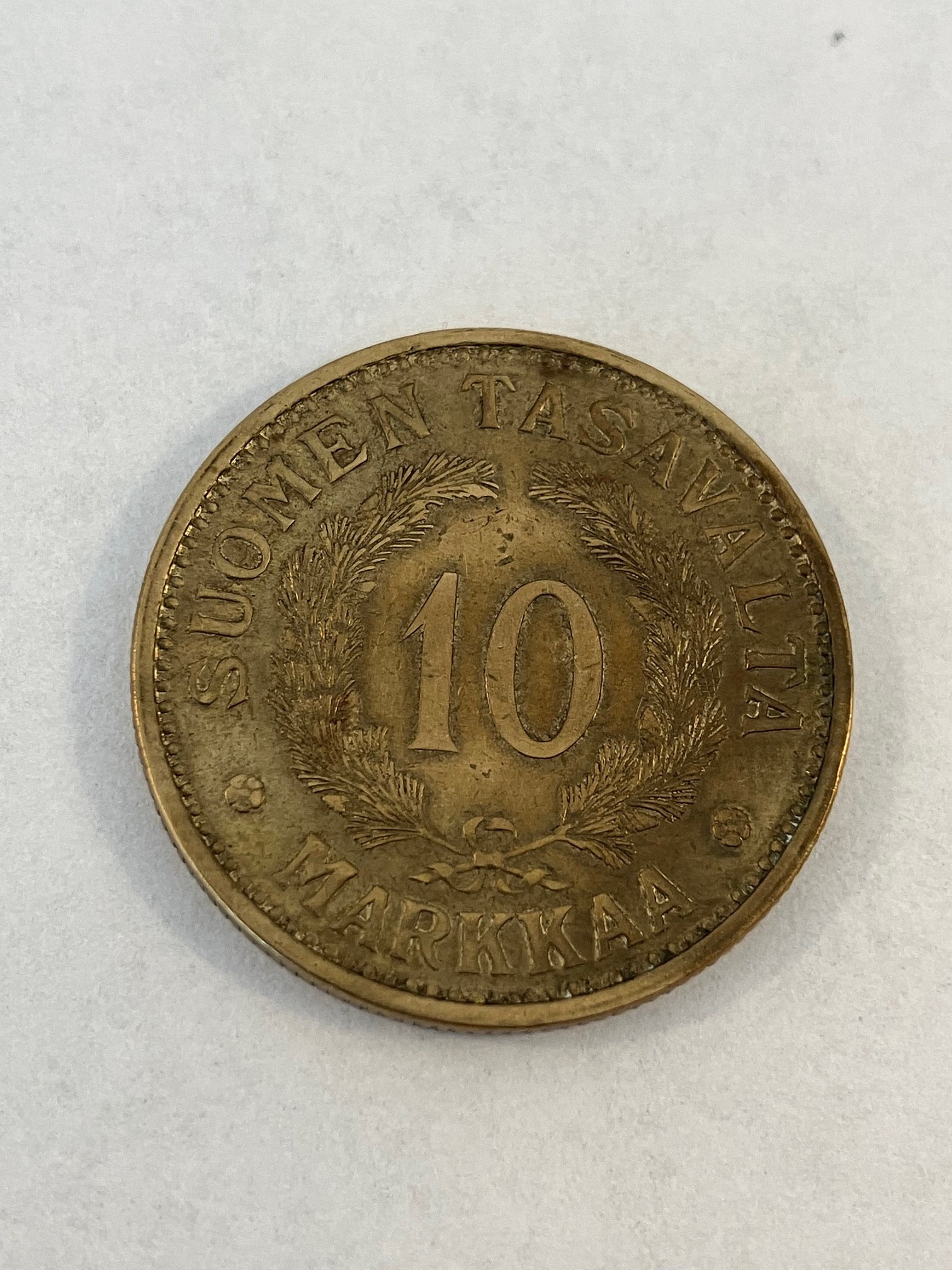 10 Markkaa Finland 1934