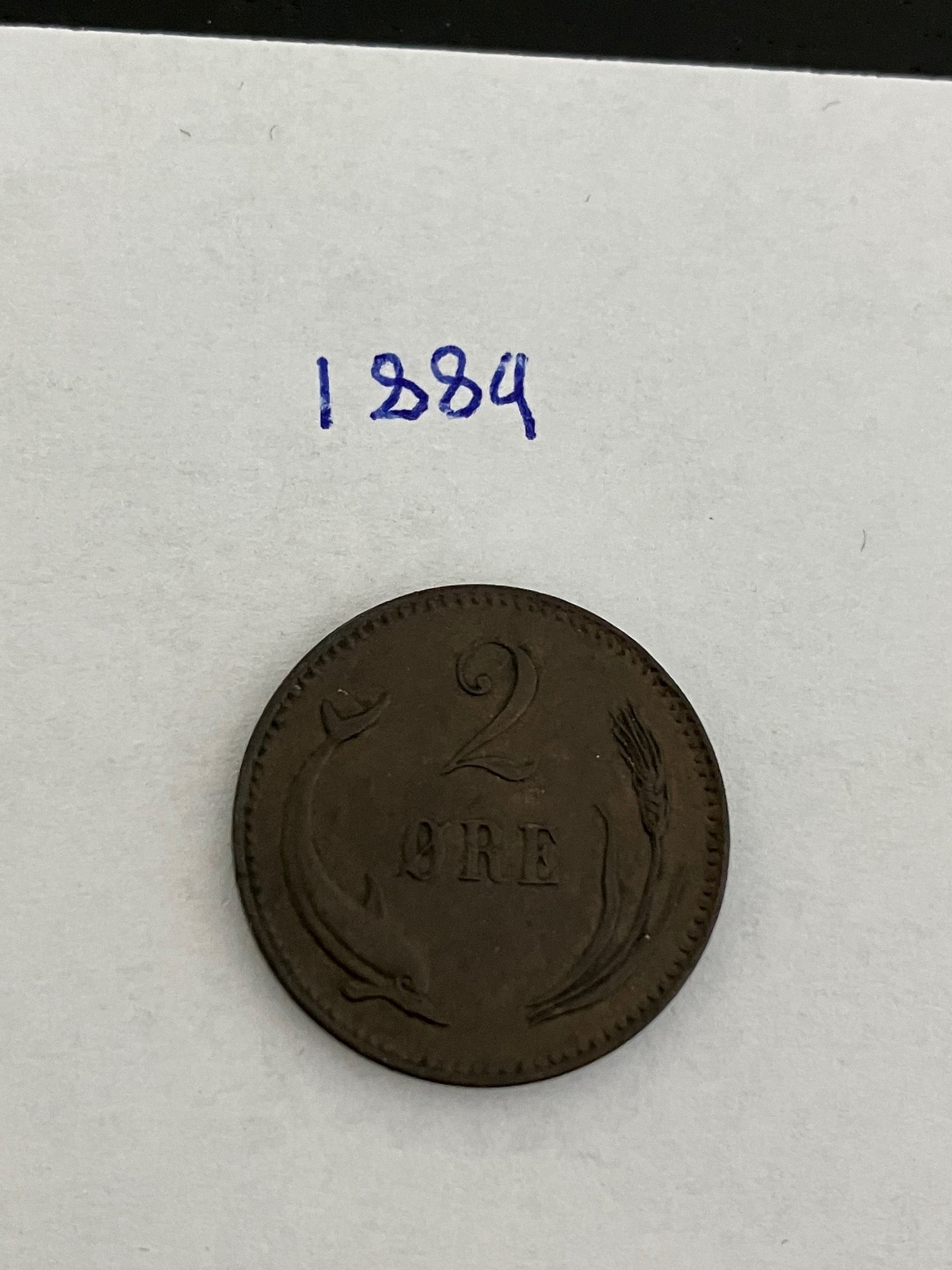 2 Øre 1889