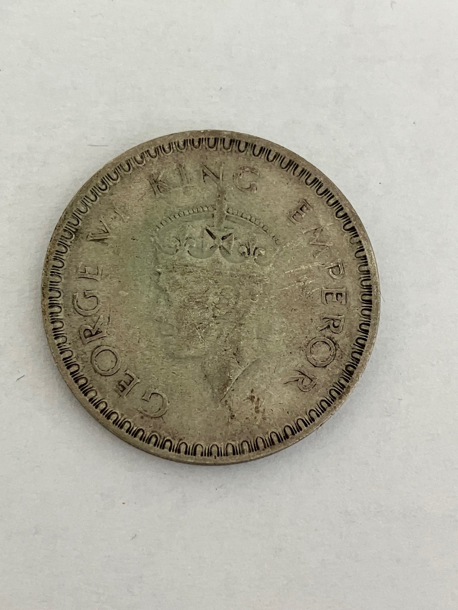 One Rupee 1943 India