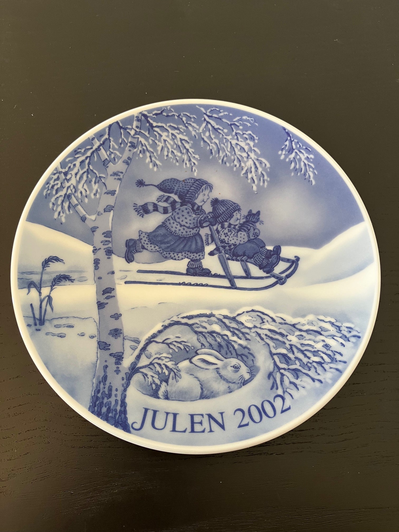 Porsgrund platte Julen 2002