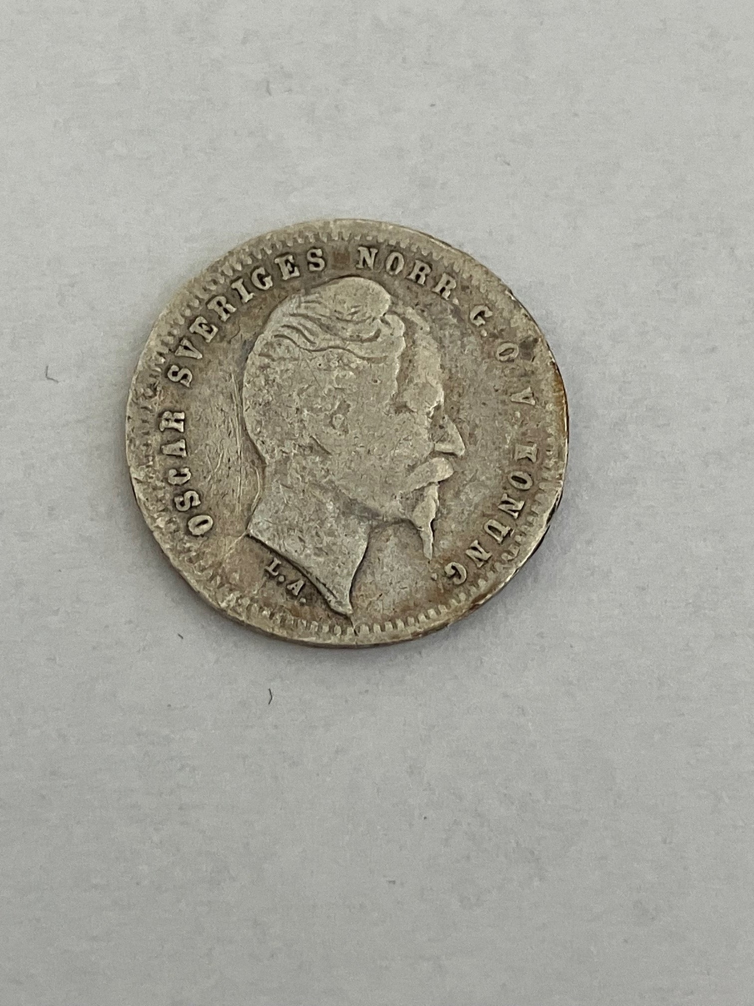 25 Øre 1859 Sweden