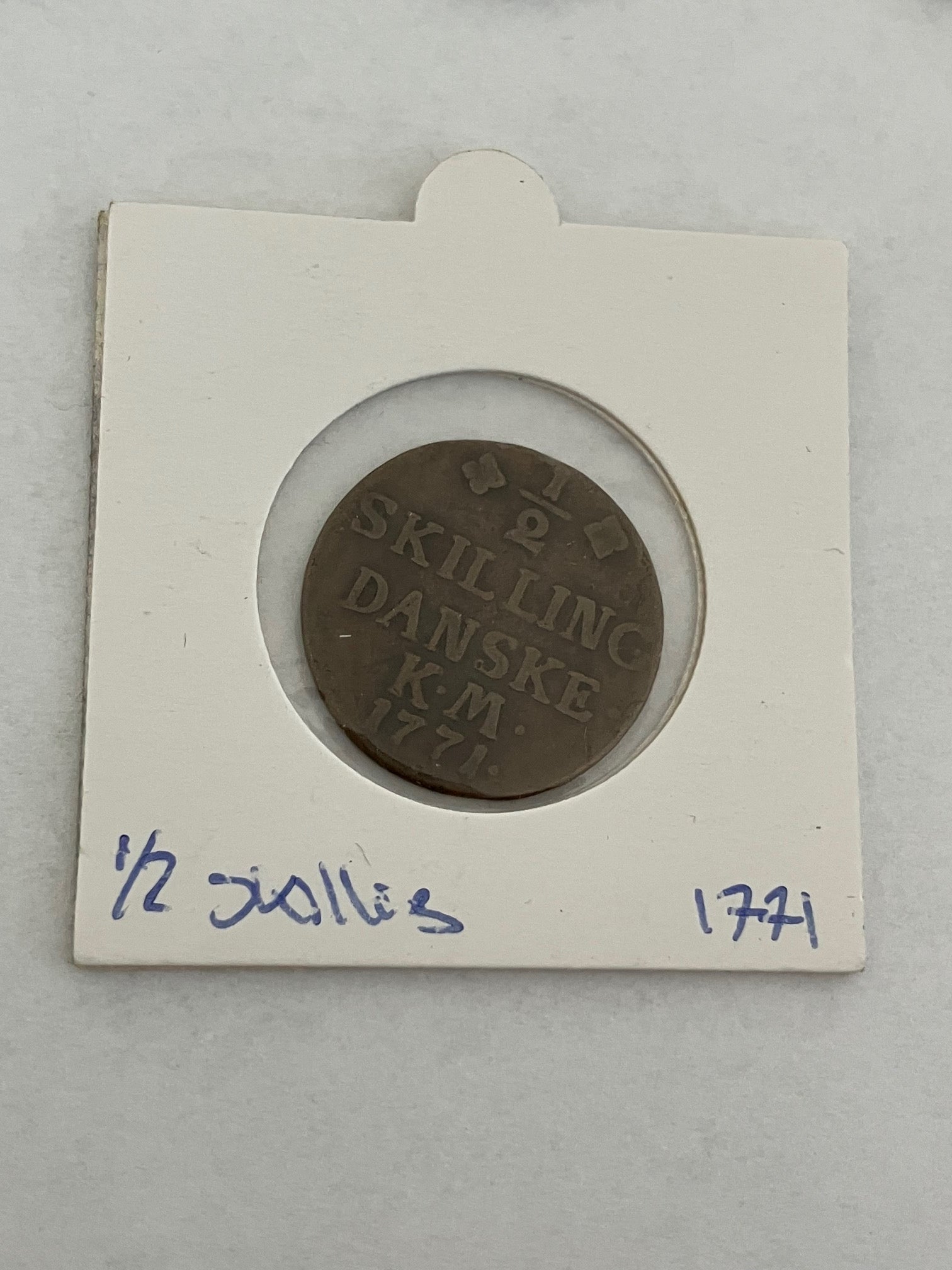 1/2 Skilling 1771