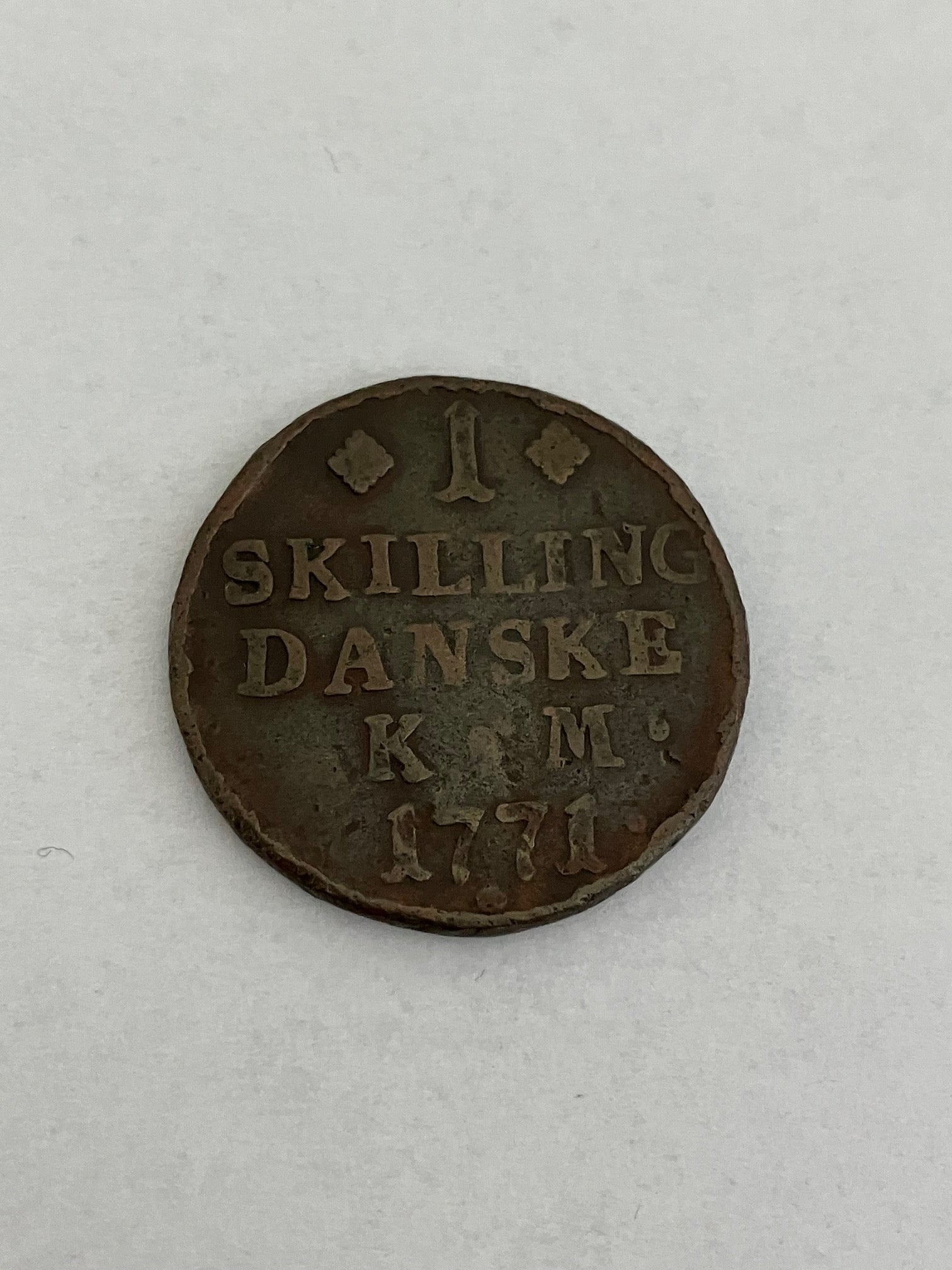 1 Skilling 1771