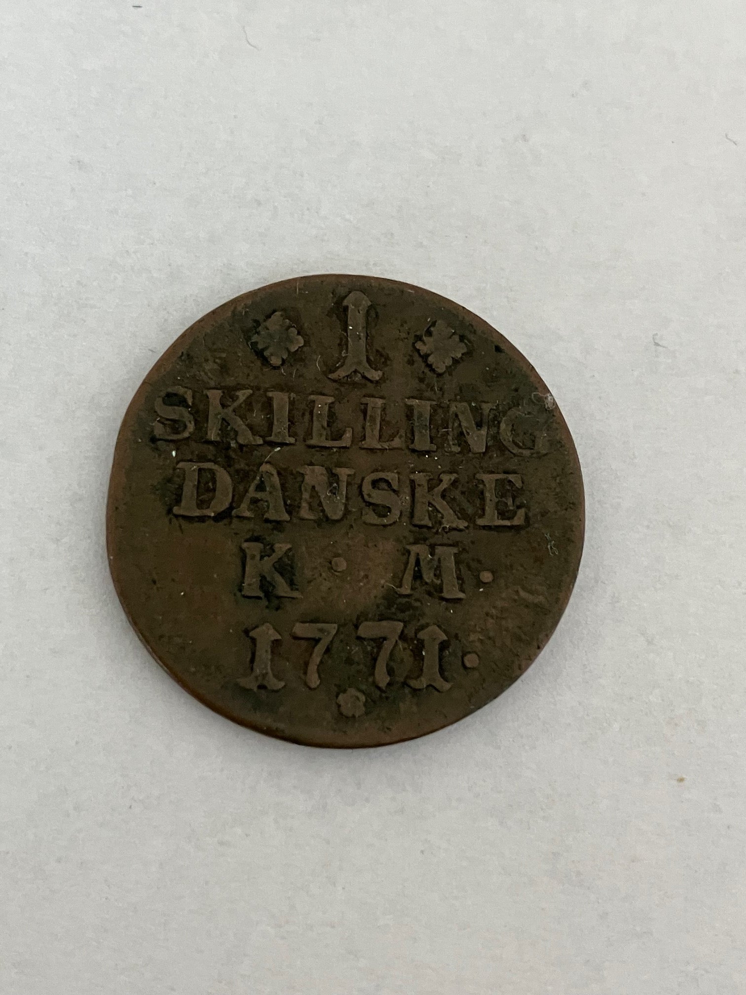 1 Skilling 1771