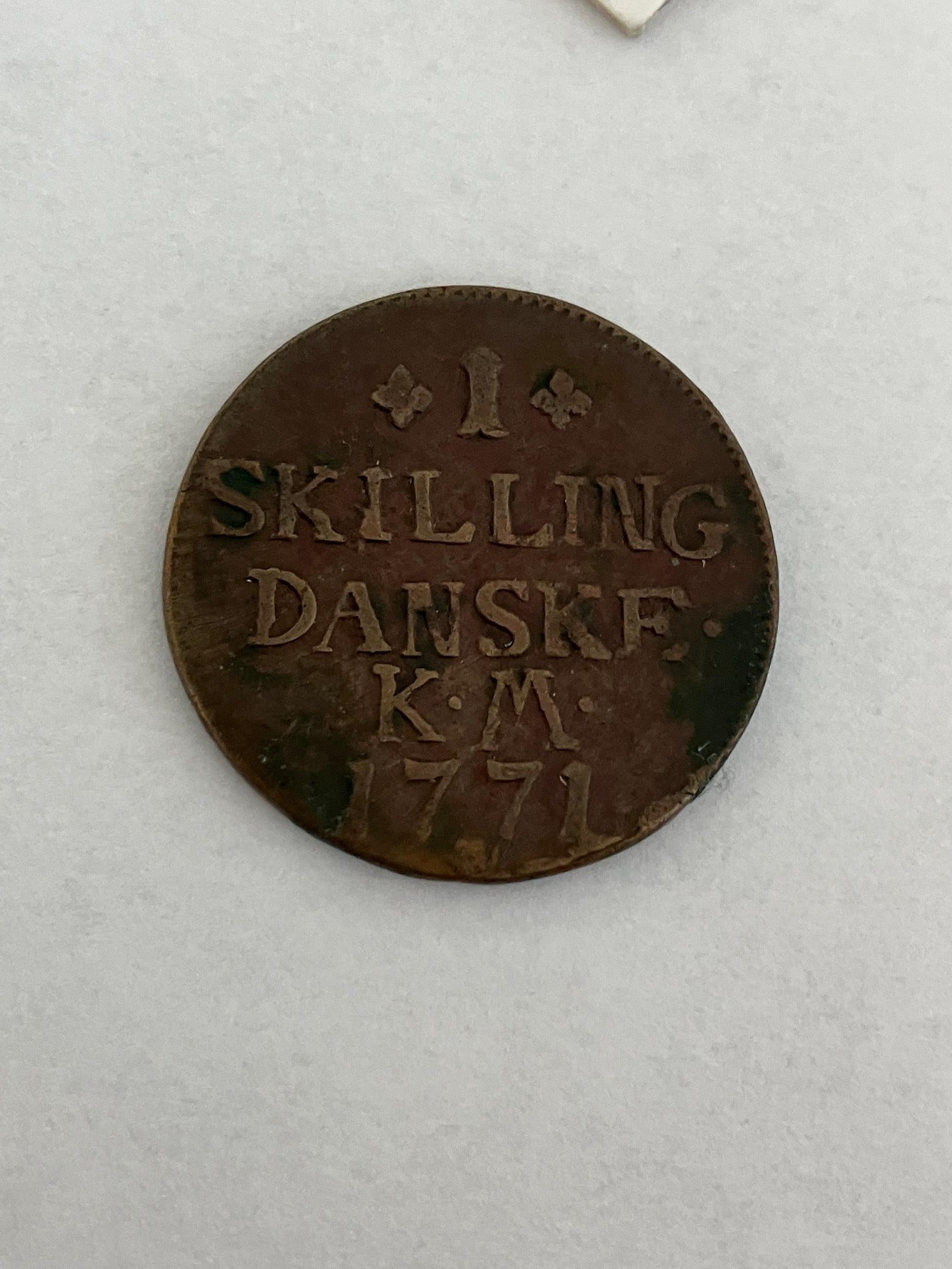 1 Skilling 1771