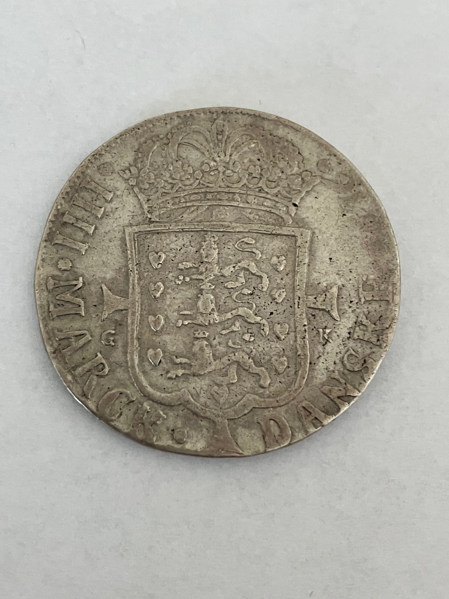 1 Krone 1676 S.35.1 Hede 68A
