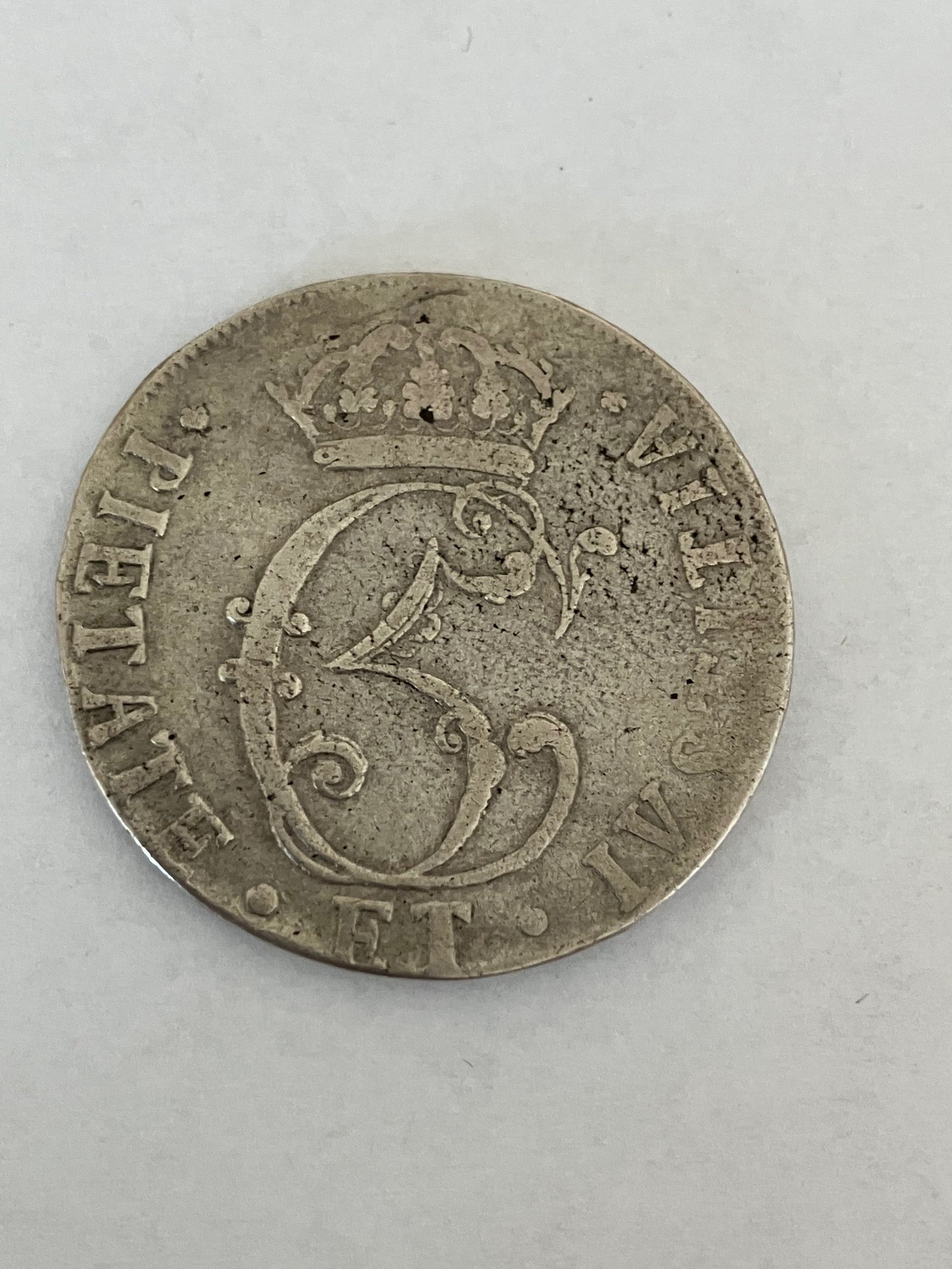 1 Krone 1676 S.35.1 Hede 68A