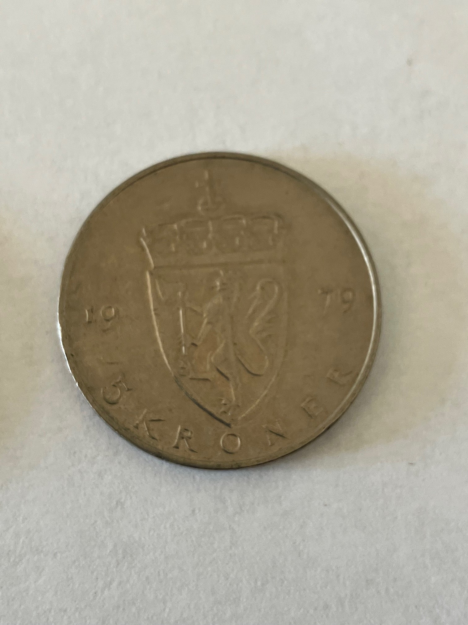 5 Kroner Norge 1979