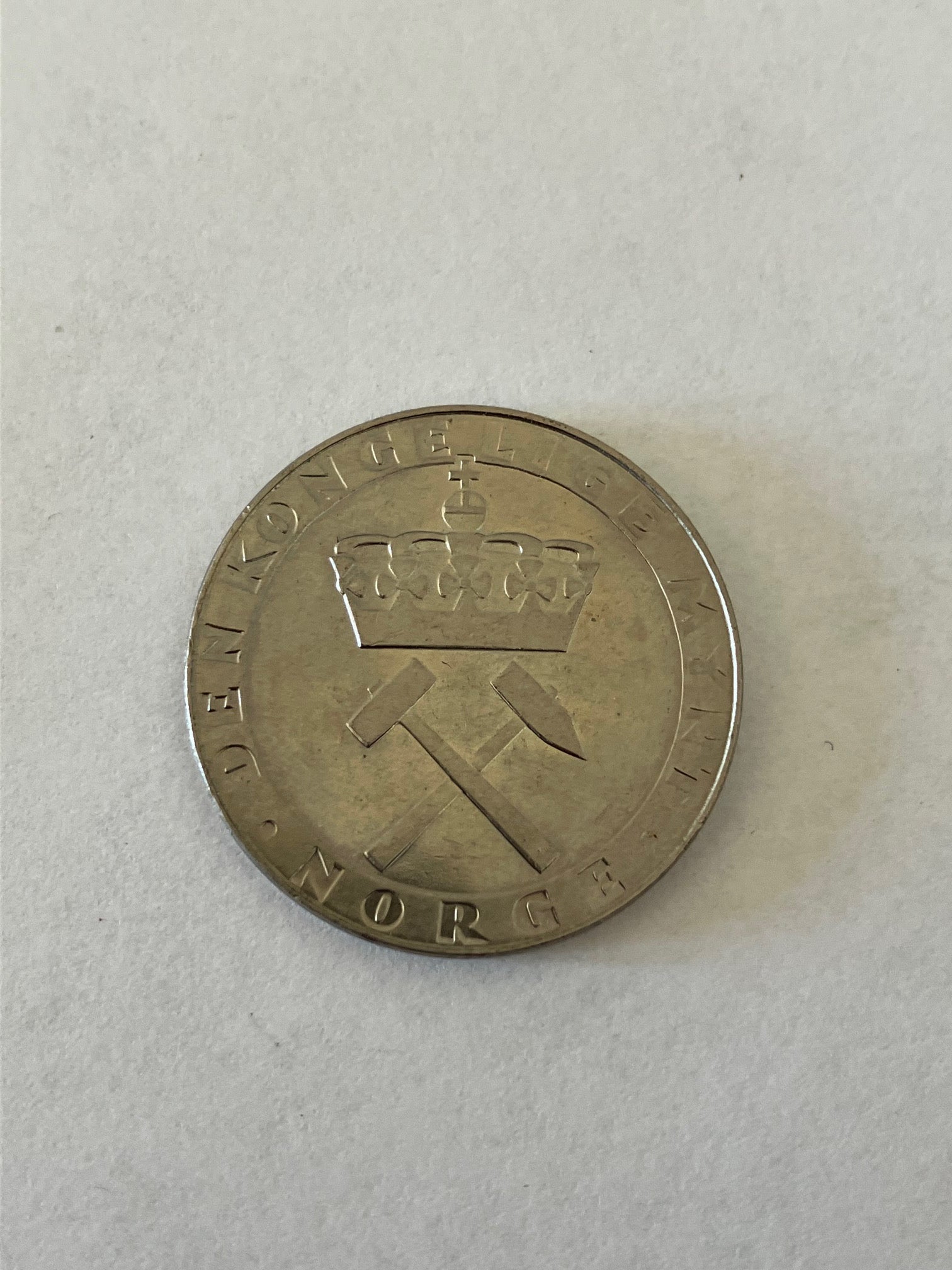 5 Kroner Norge 1986