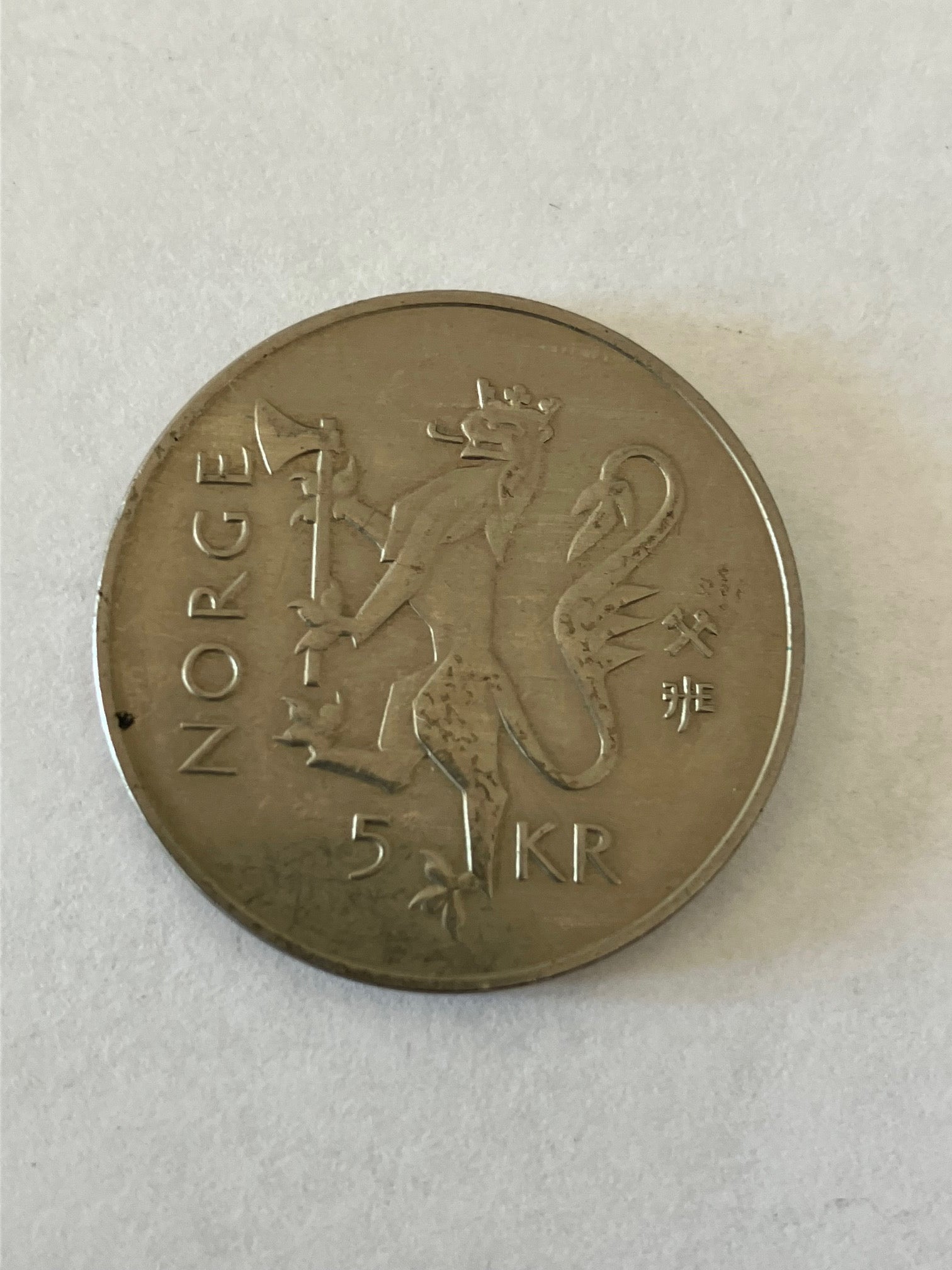 5 Kroner Norge 1997