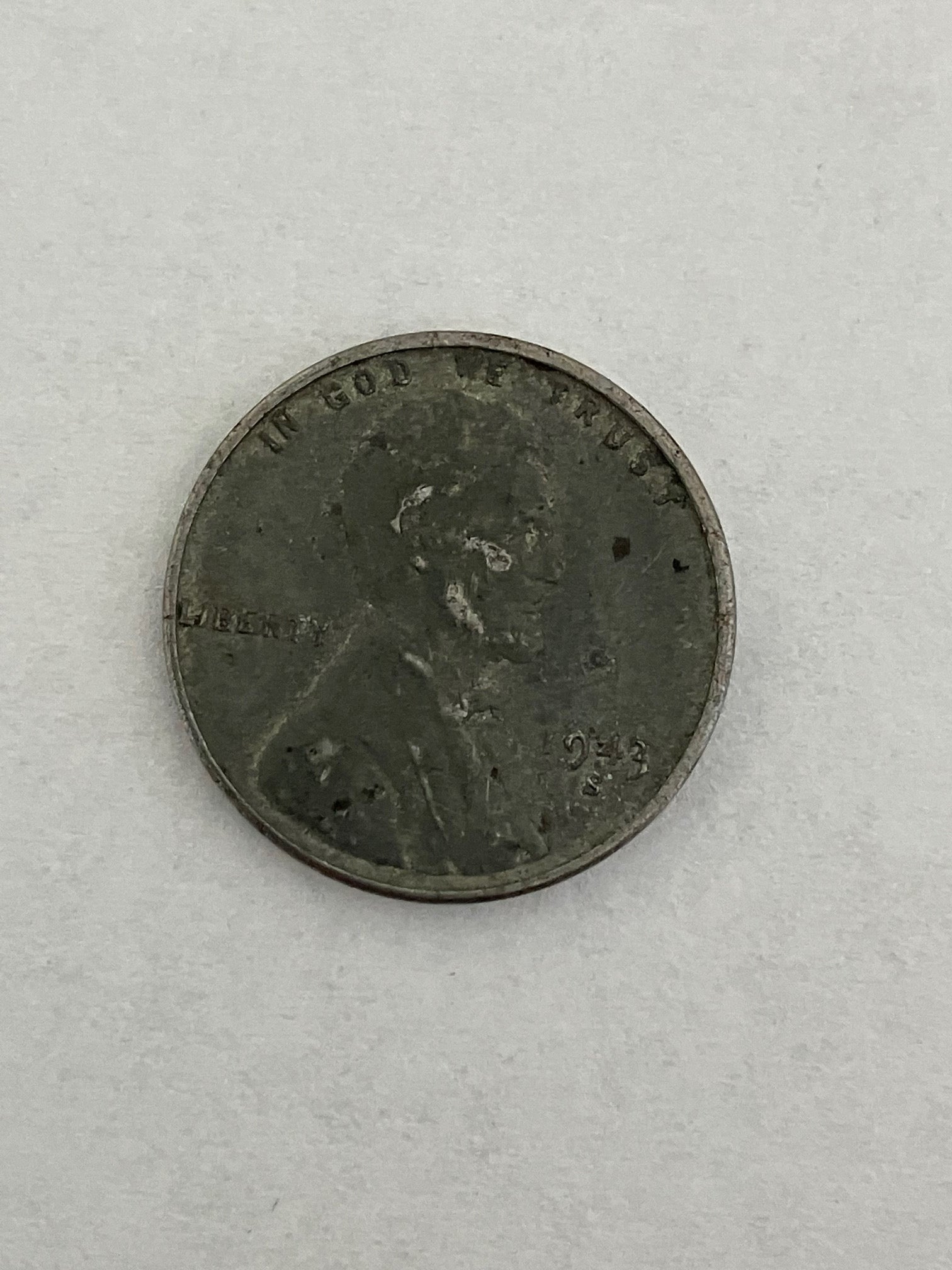 1 Cent 1943 S "Steel cent" USA