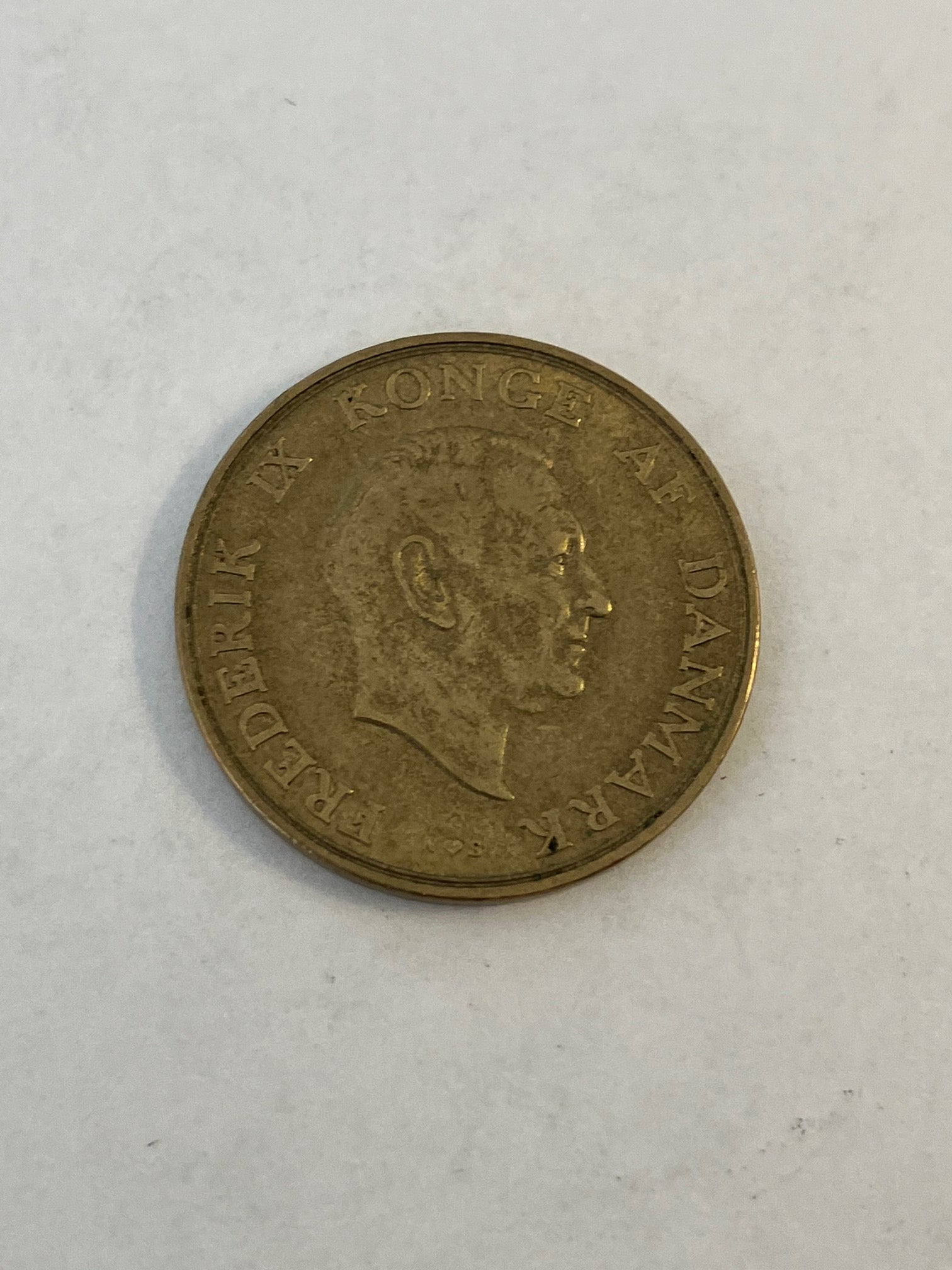 1 krone Danmark 1953