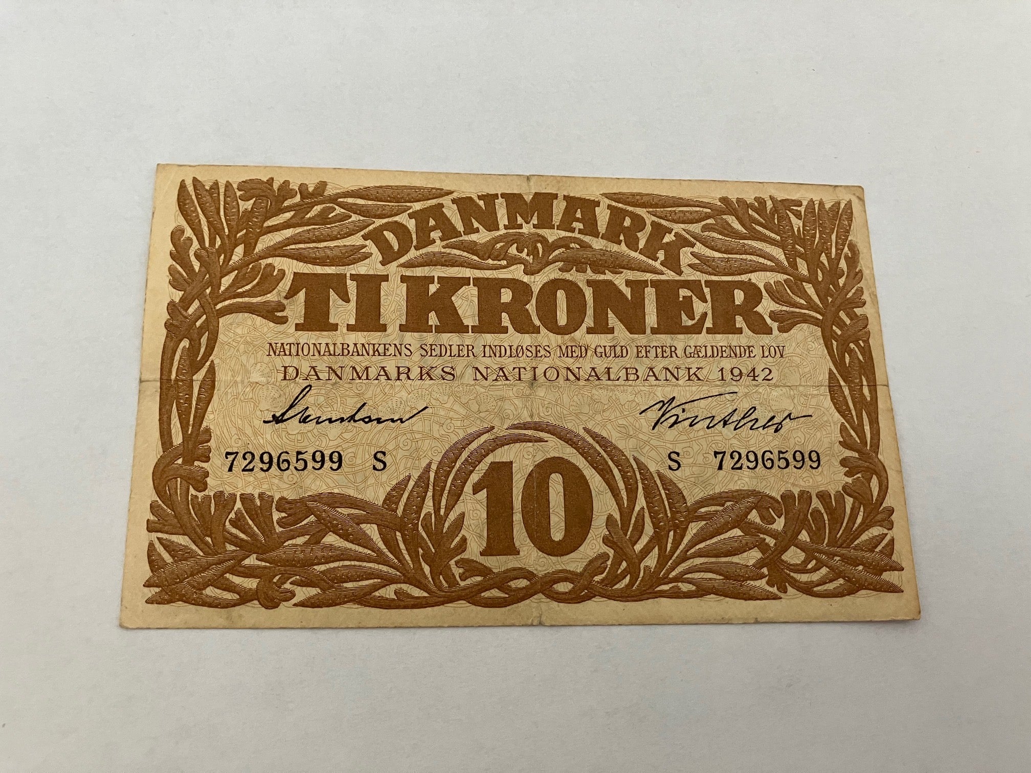 10 Kroner 1942 S