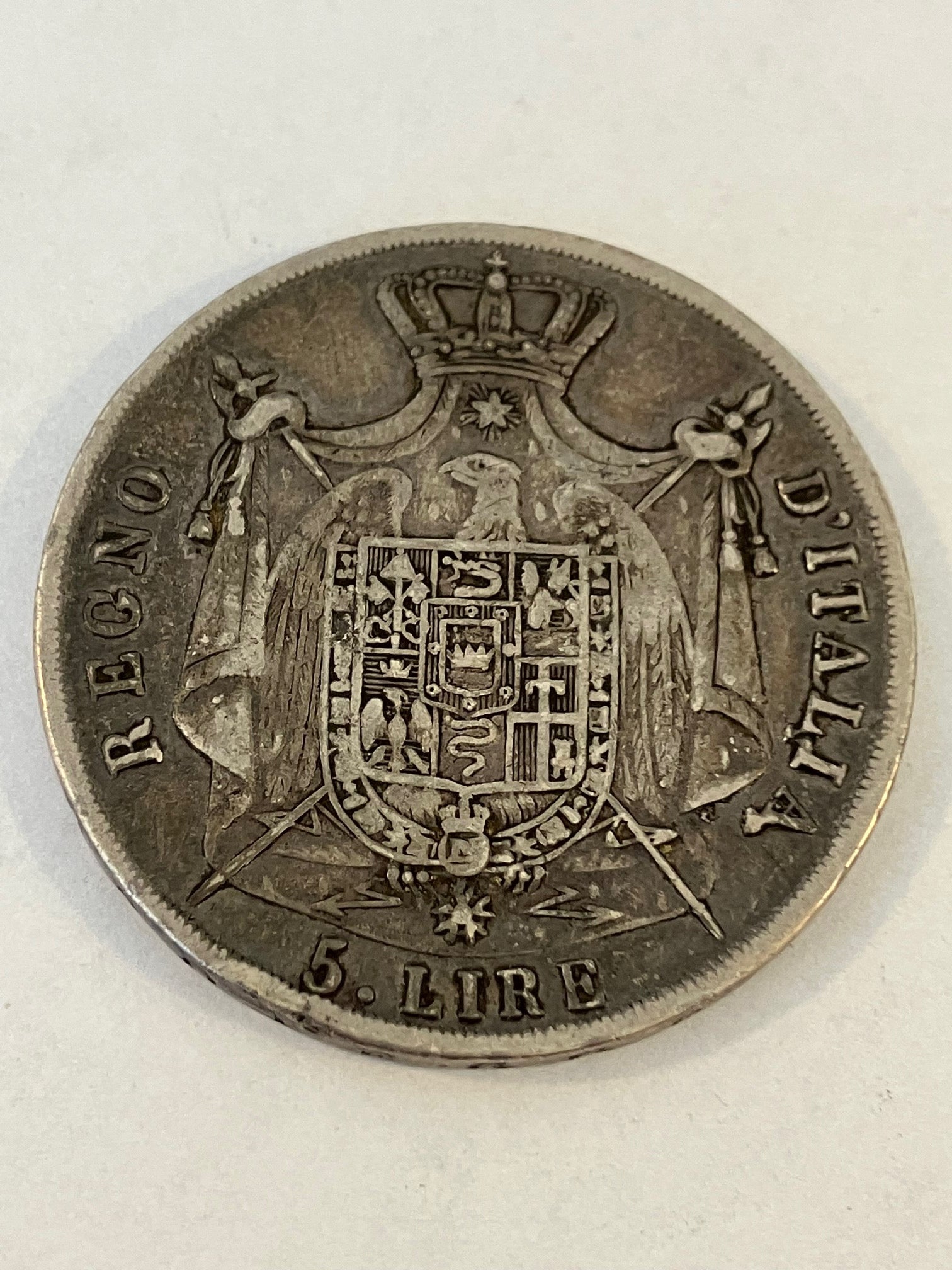 5 Lire Italy 1811 M