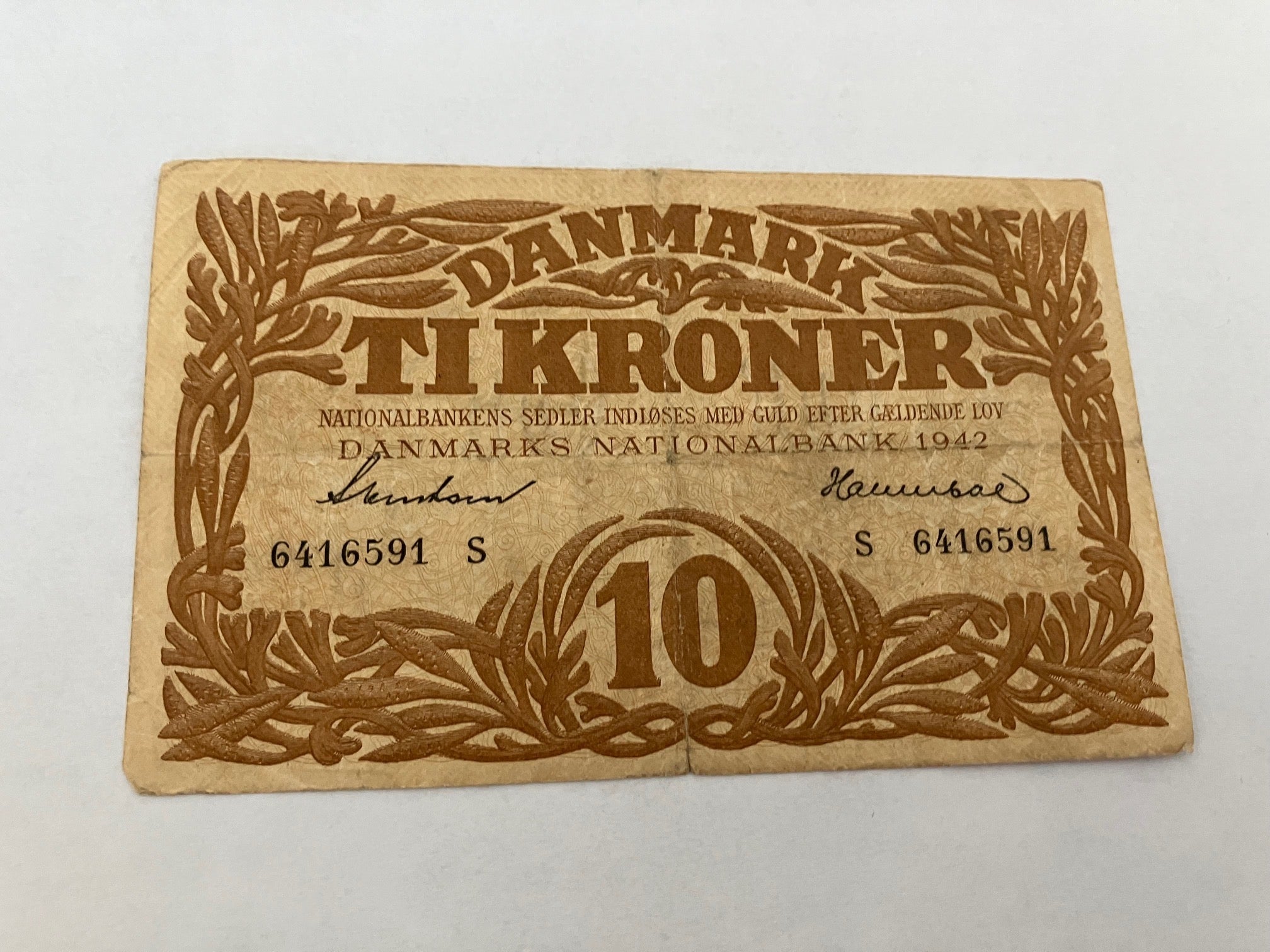 10 Kroner 1942 S