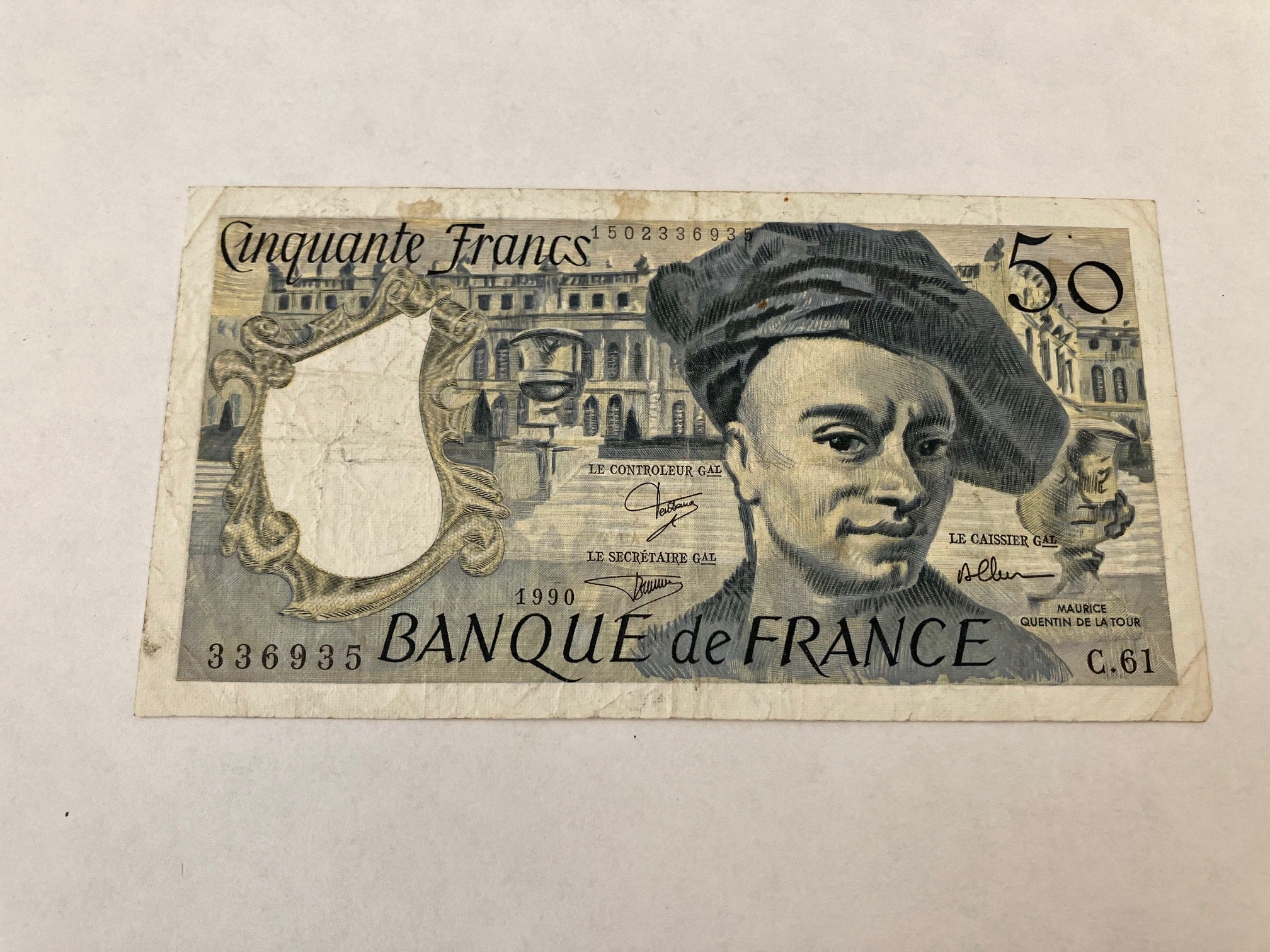 50 Francs France 1990