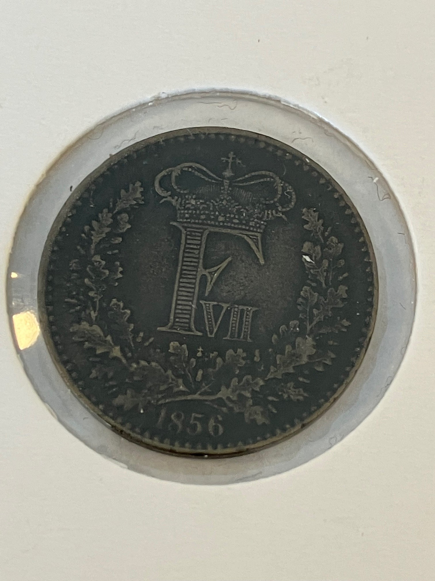 1 Skilling 1856 Danmark