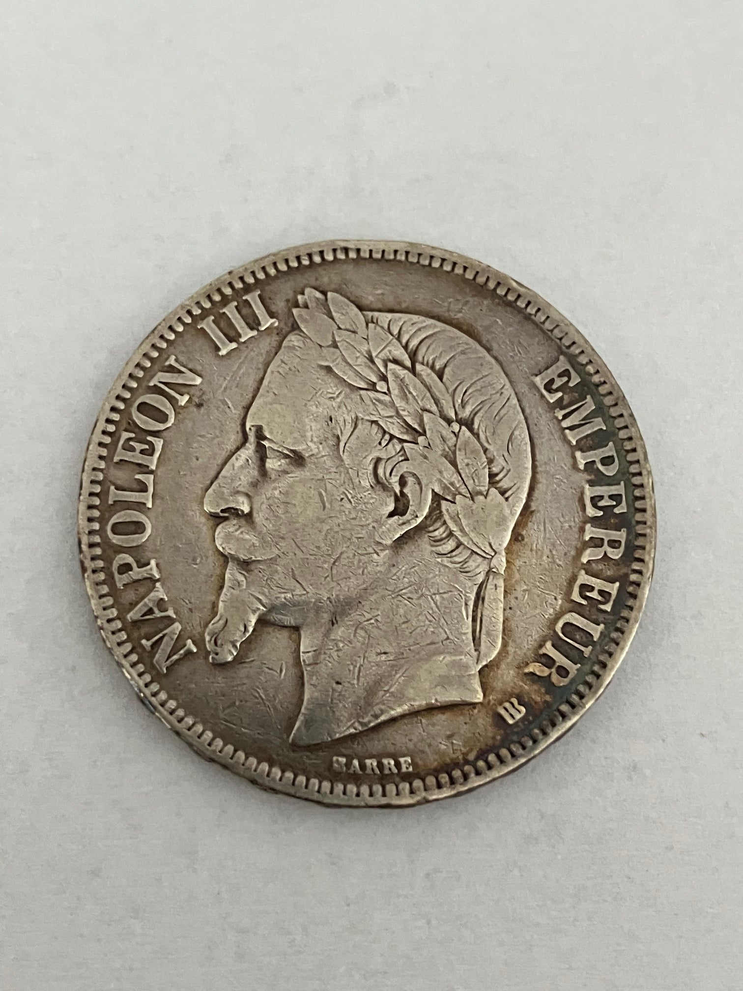 5 Francs France 1869