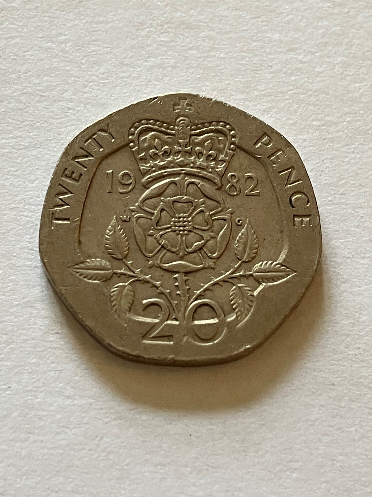 20 Pence 1982 England