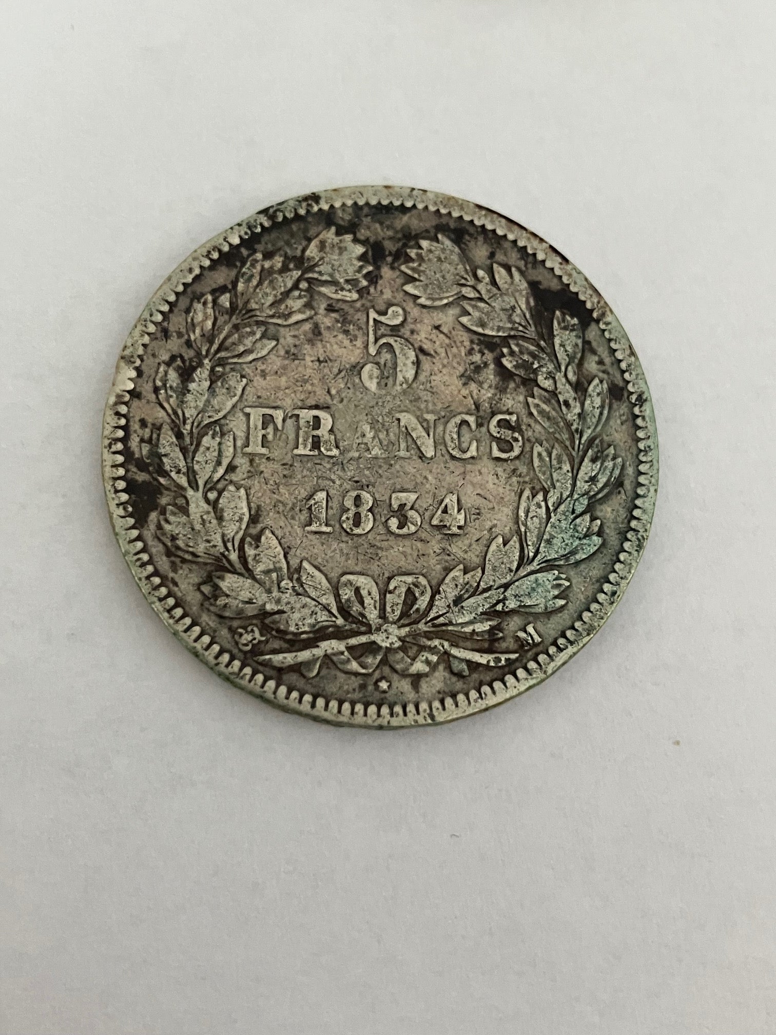 5 Francs 1834 France