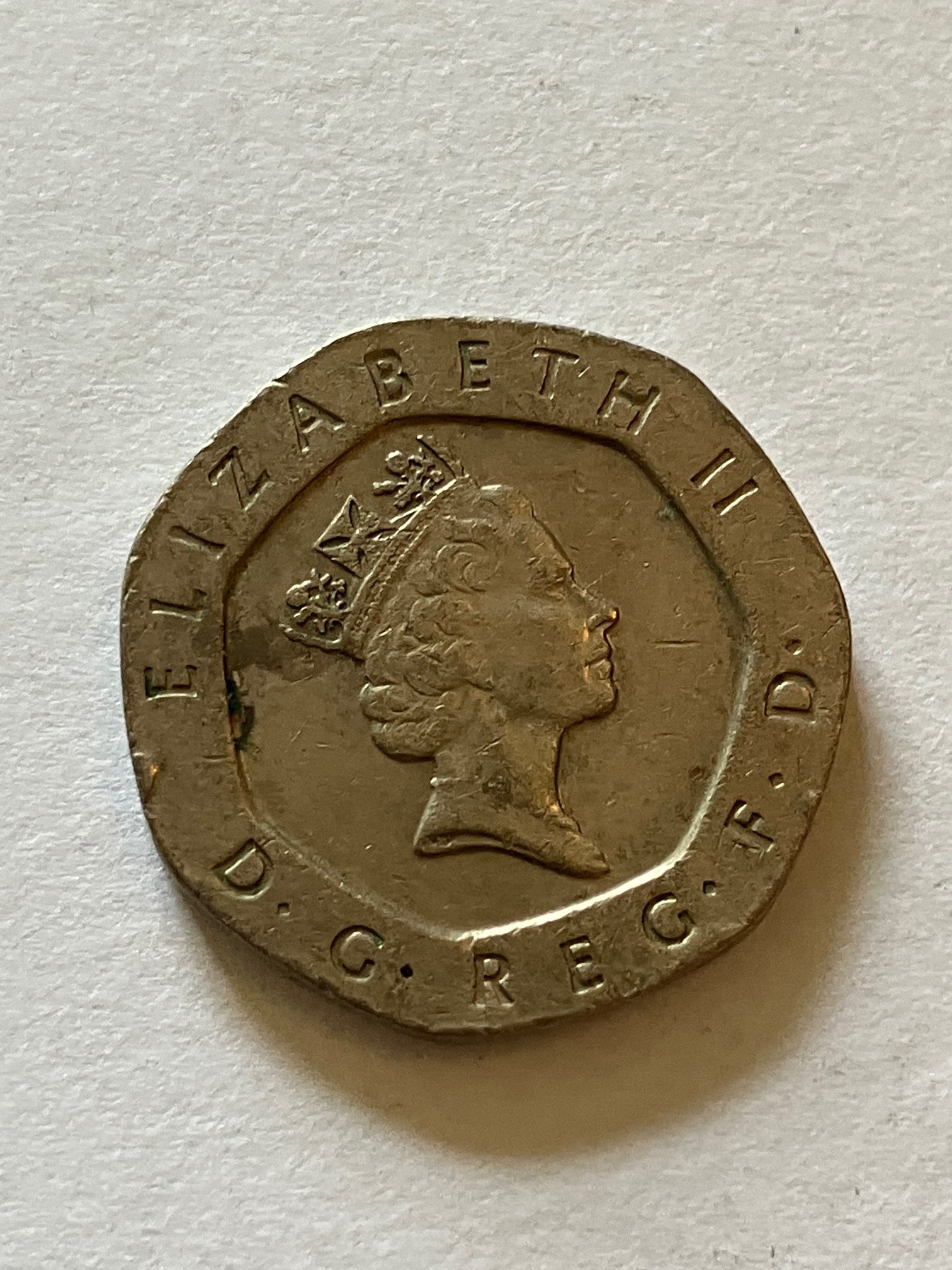 20 Pence England 1994