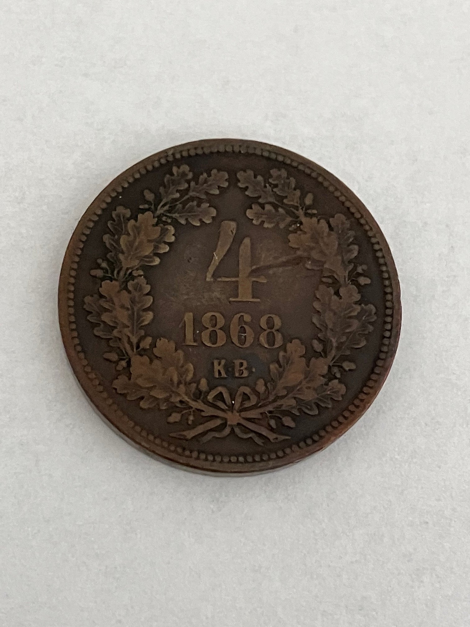 4 Kreuzers 1868 Hungary