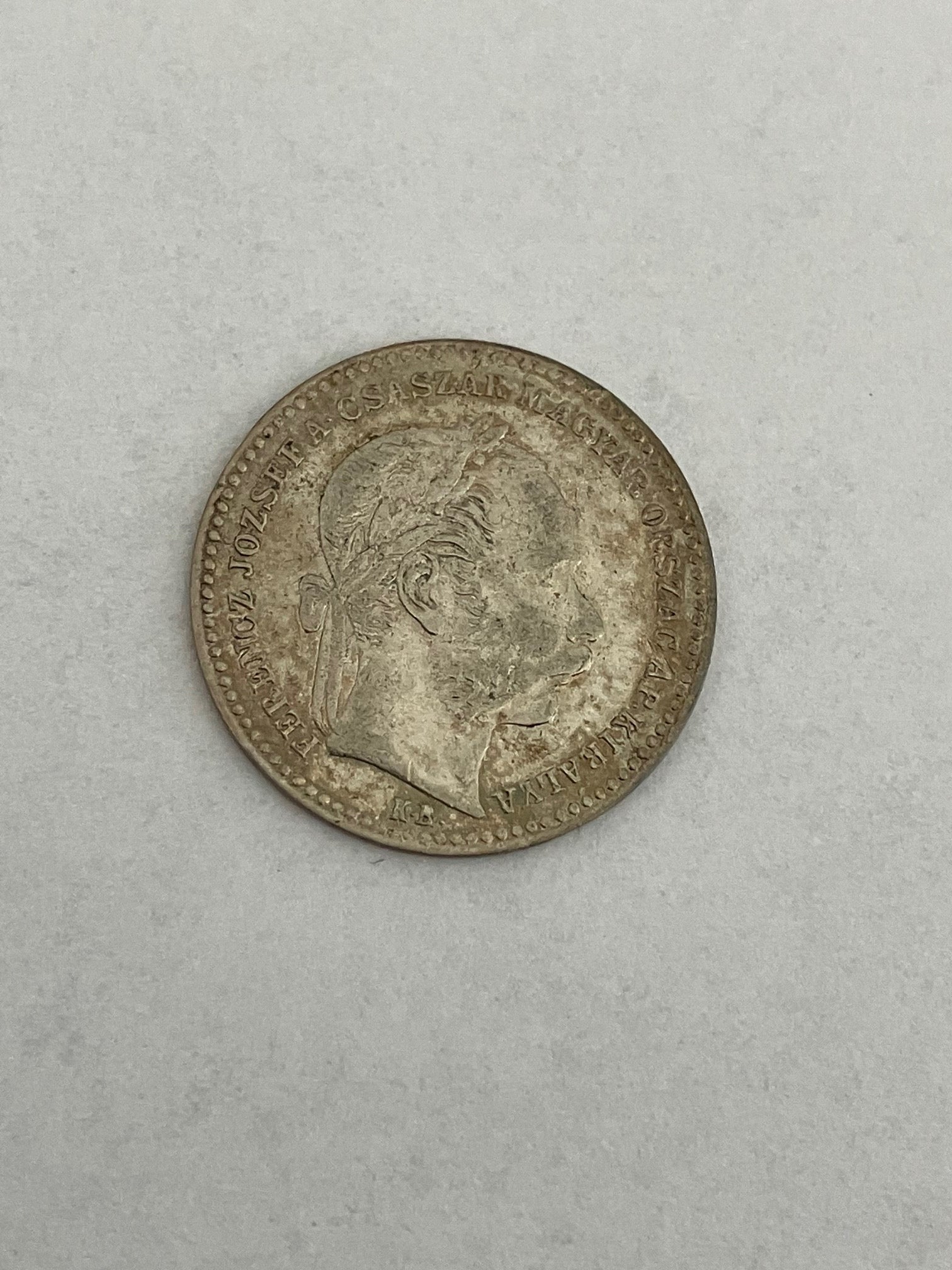 20 Krajczar 1869 Hungary
