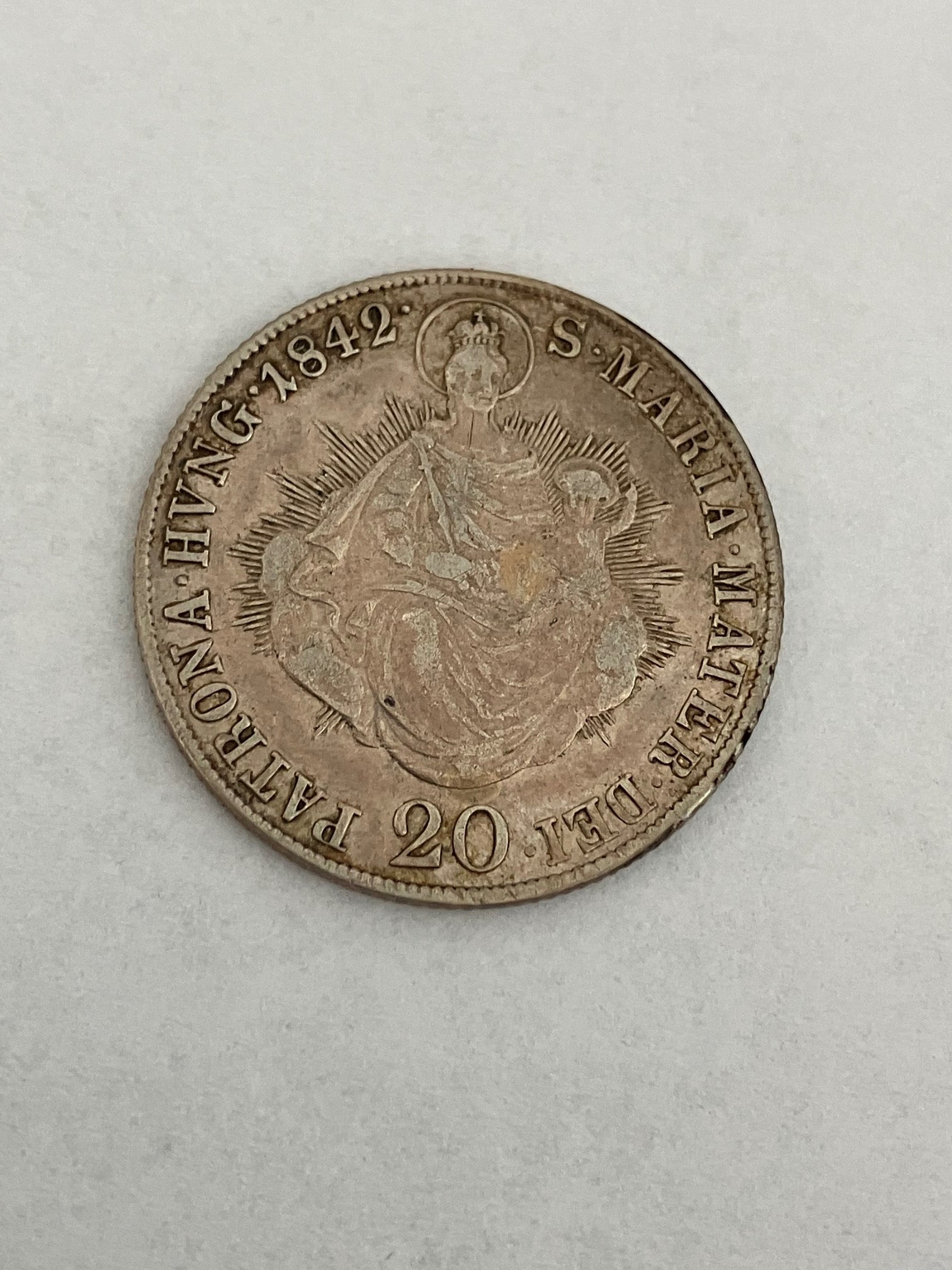 20 Krajczar 1842 Hungary