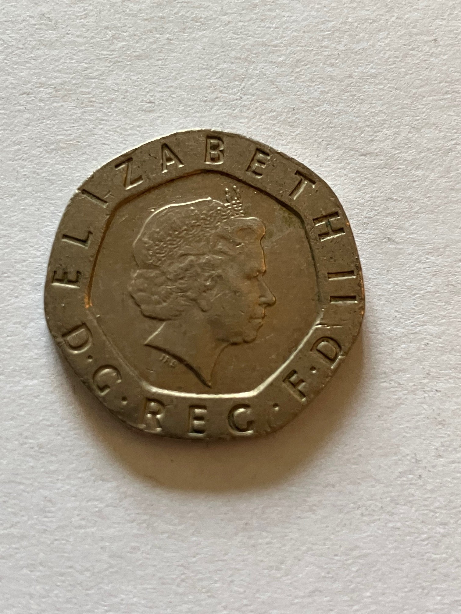 20 Pence England 2005