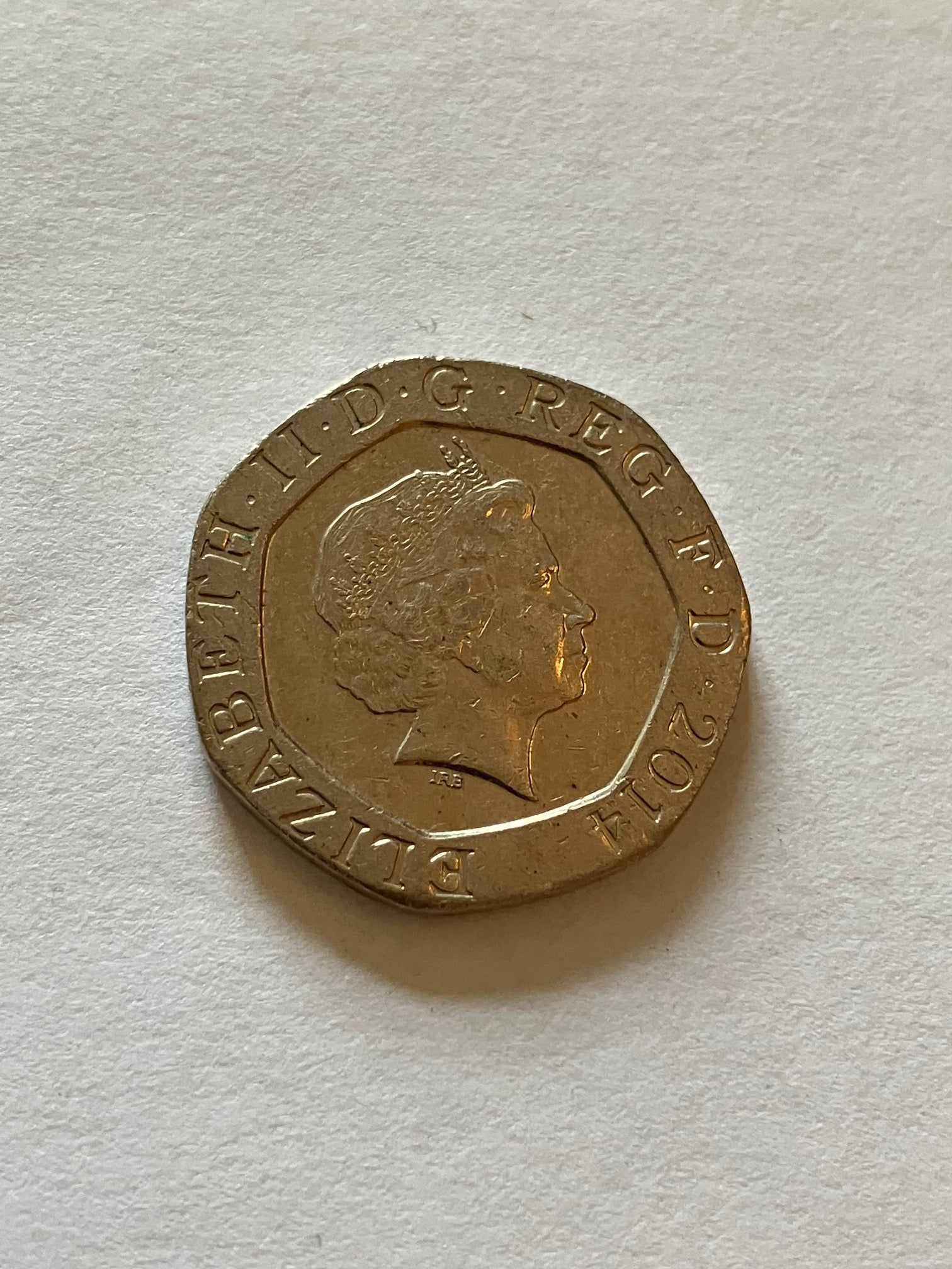 20 Pence England 2014