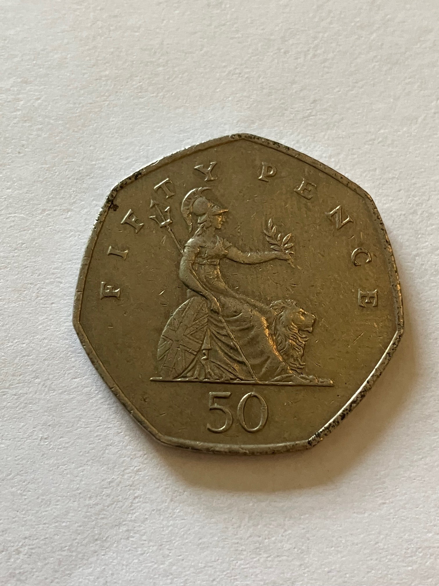 50 Pence England 1999