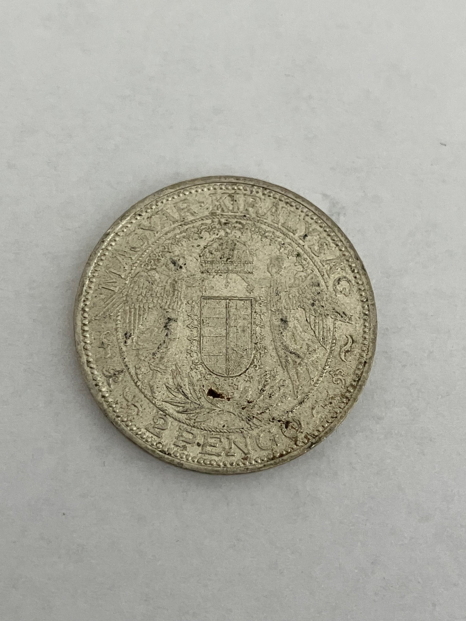 2 Pengo Hungary 1929