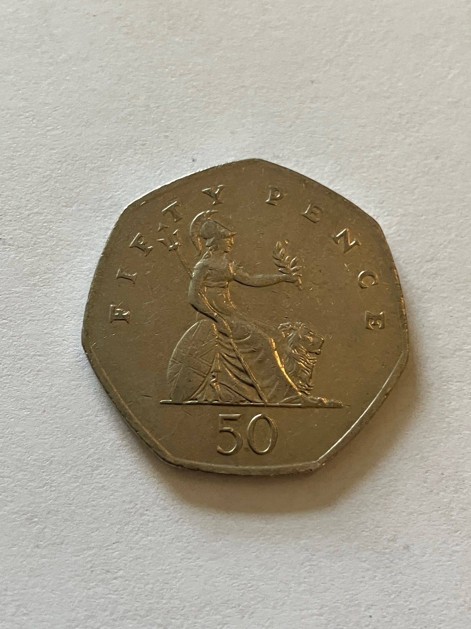 50 Pence England 2006