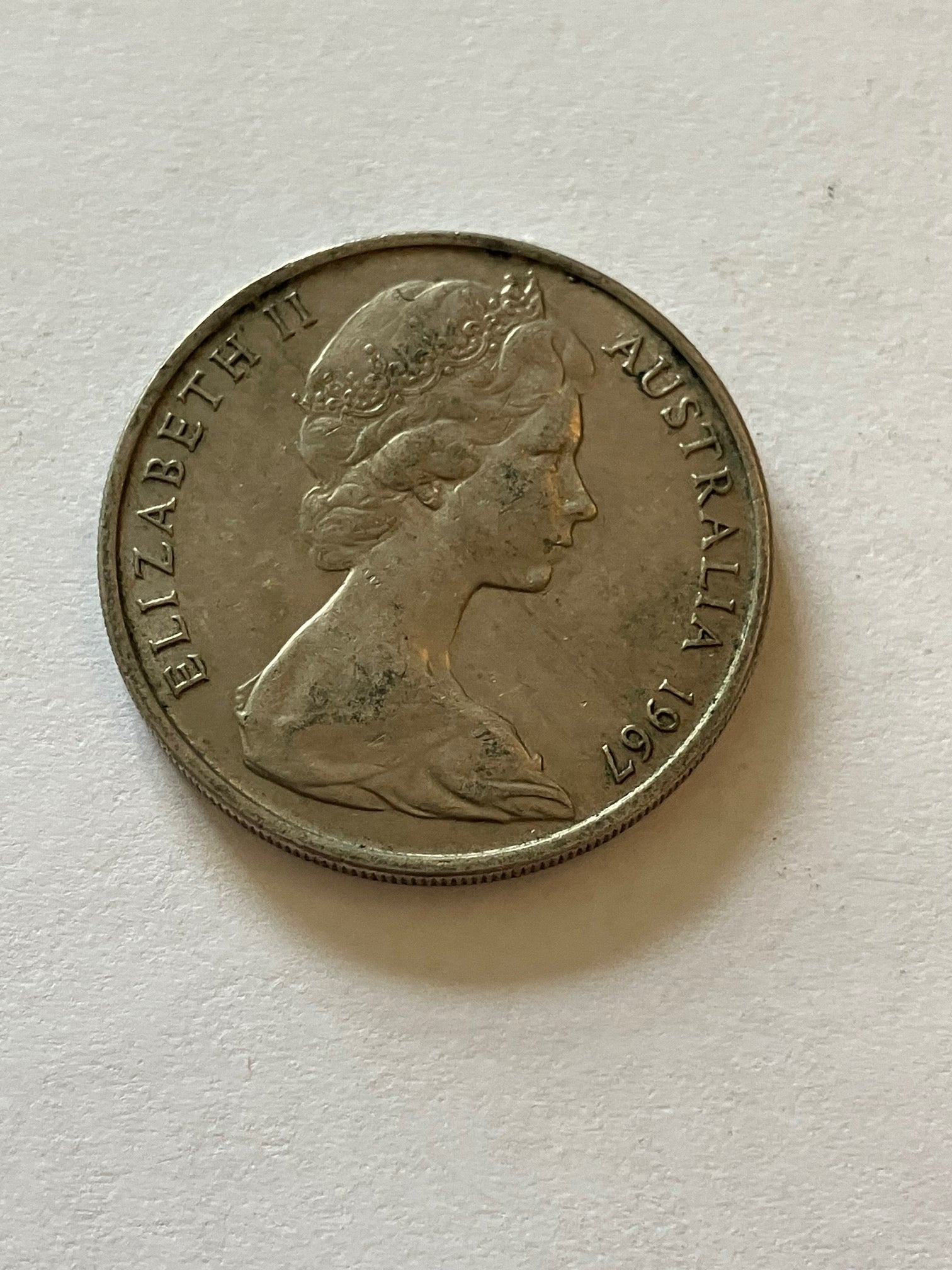 20 cents Australia 1967