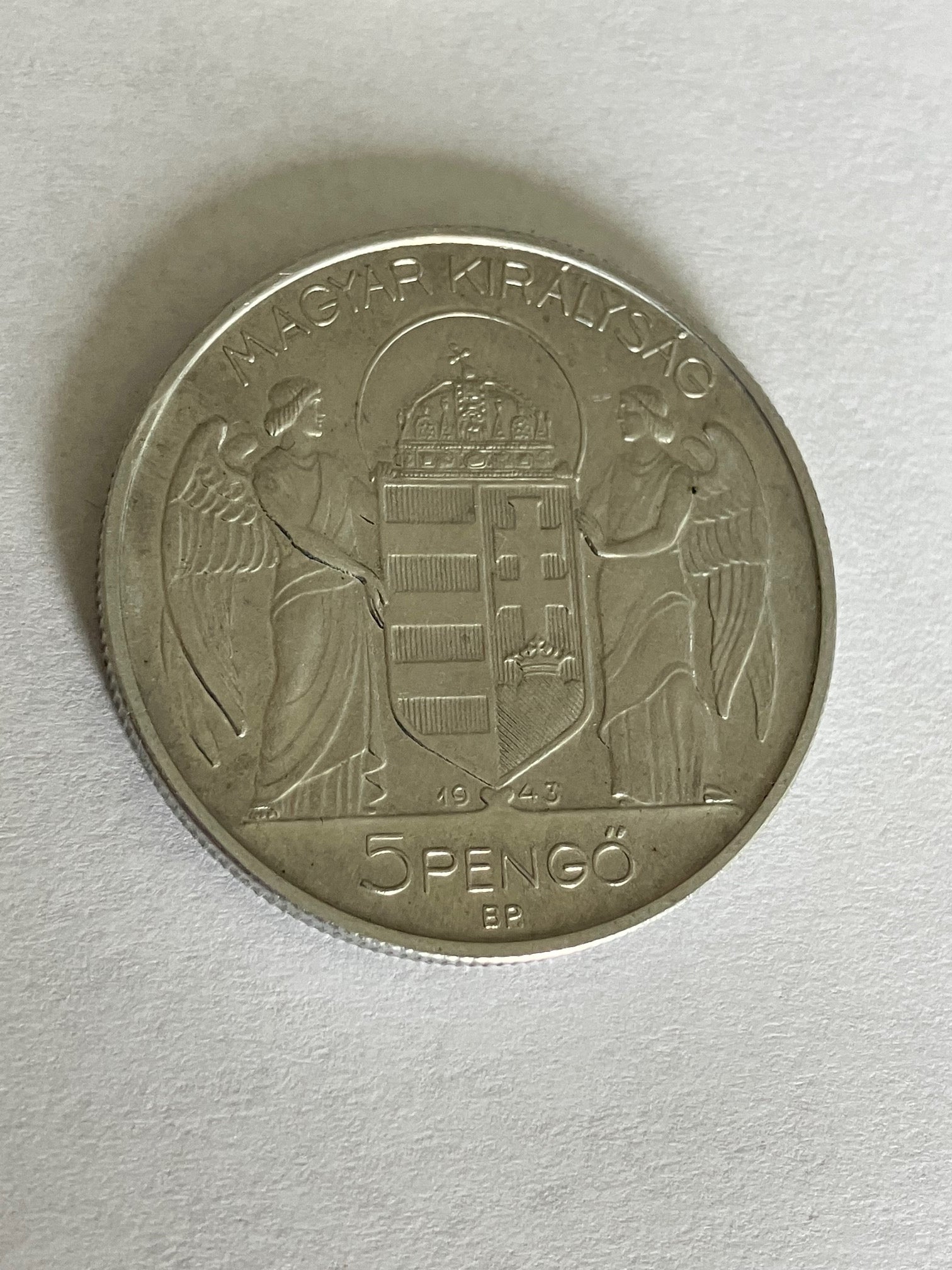 5 Pengo 1943 Hungary