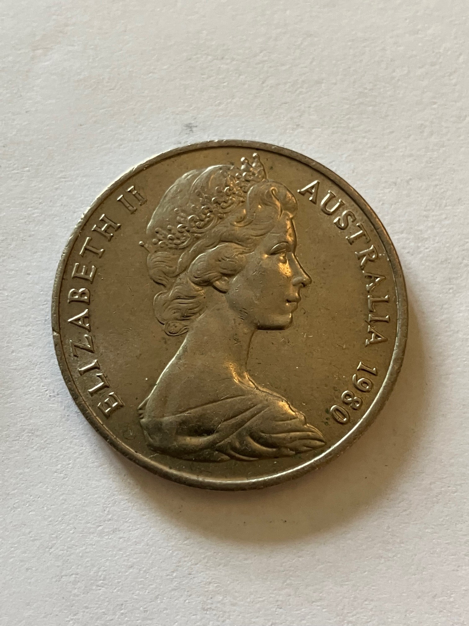 20 cents Australia 1980