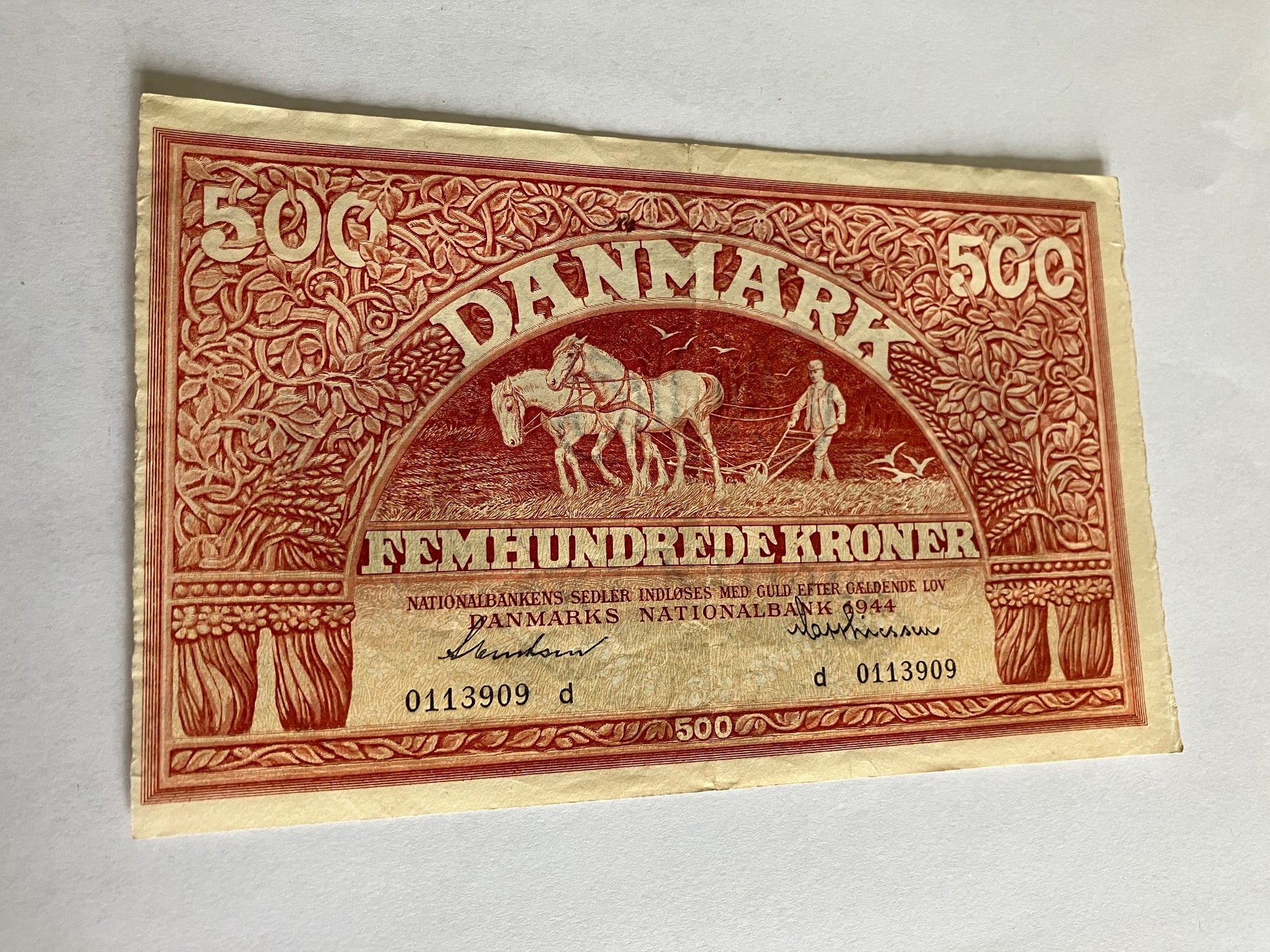 500 Kroner 1944 D