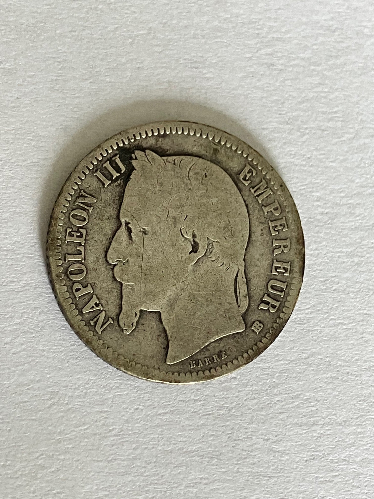 1 Franc France 1868