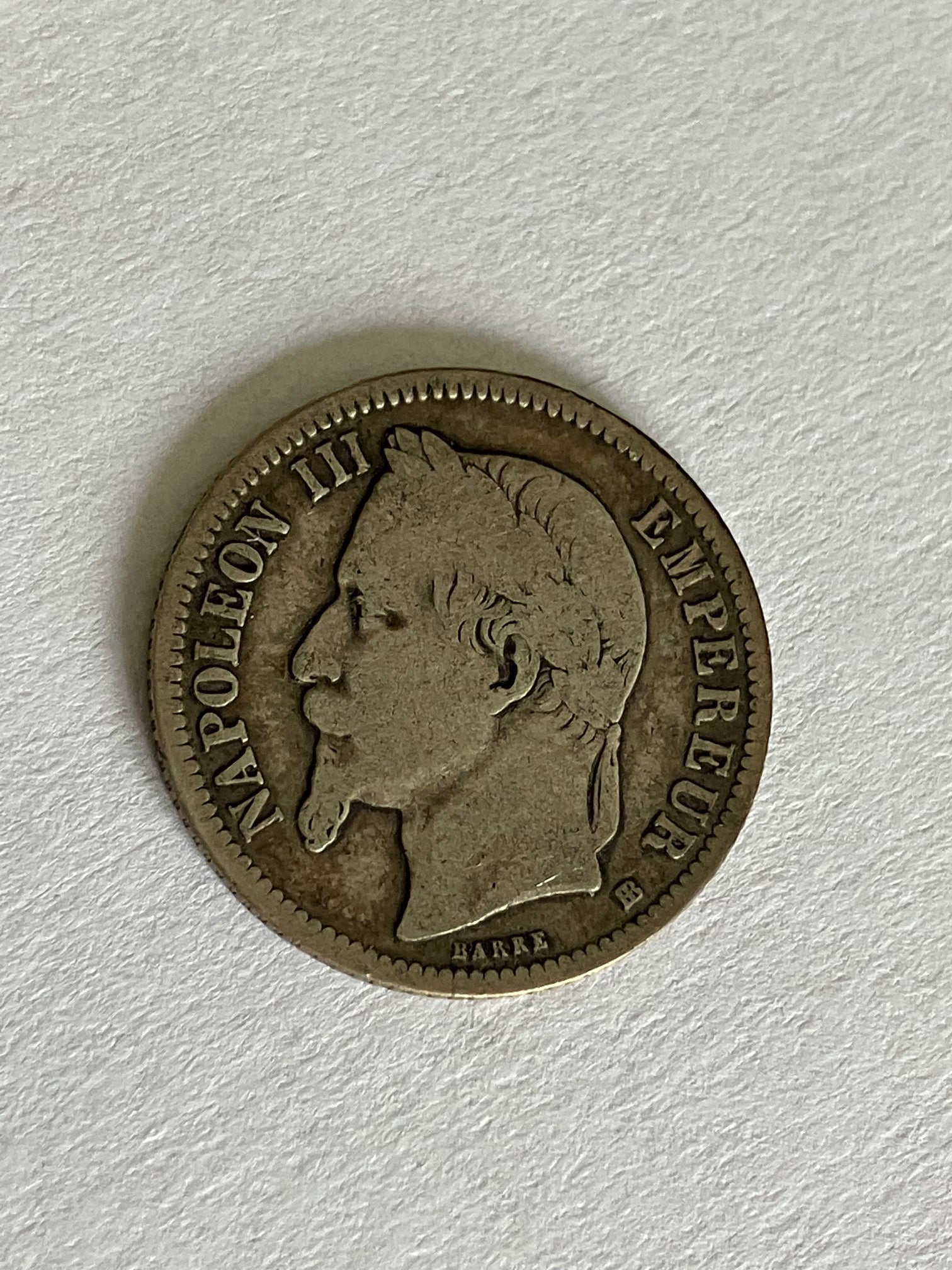 1 Franc France 1866