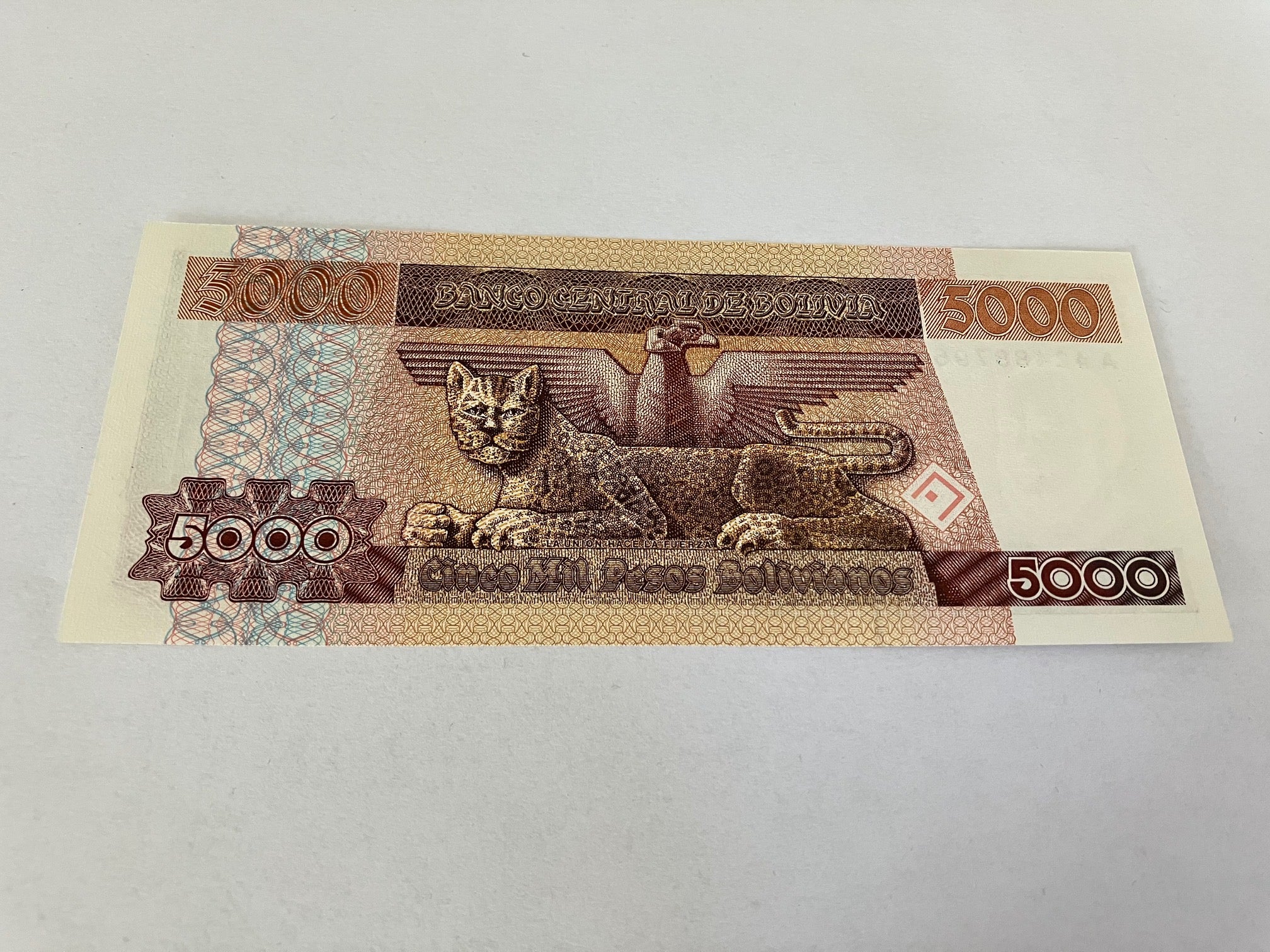 5000 Pesos Bolivia