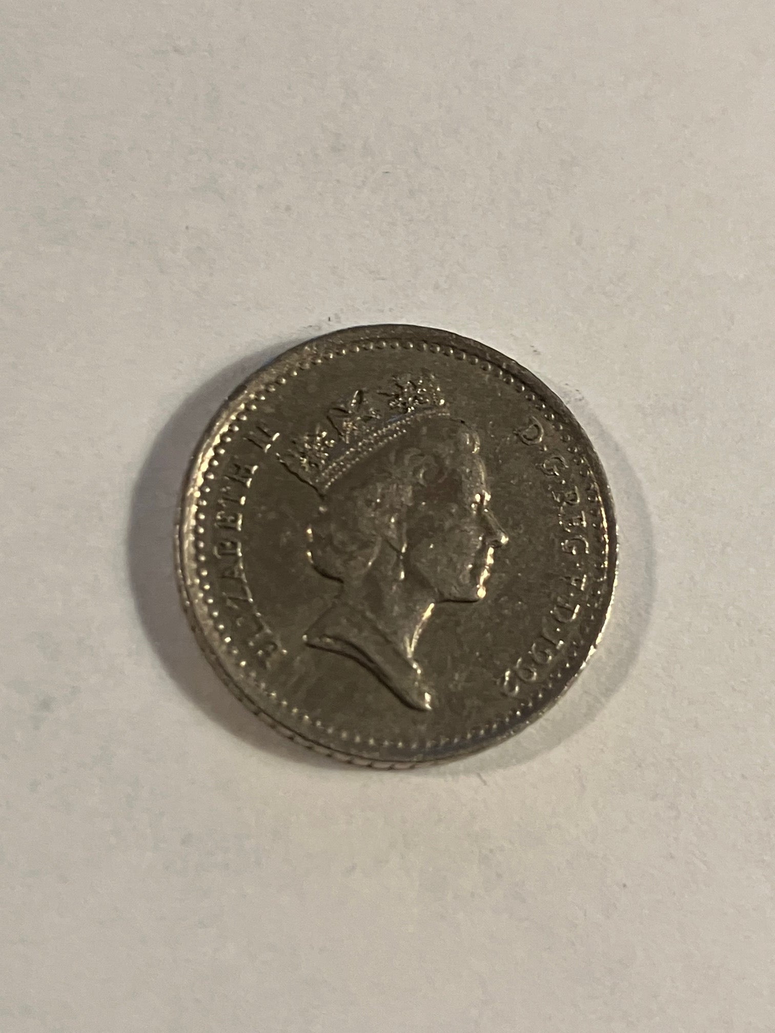 5 Pence England 1992