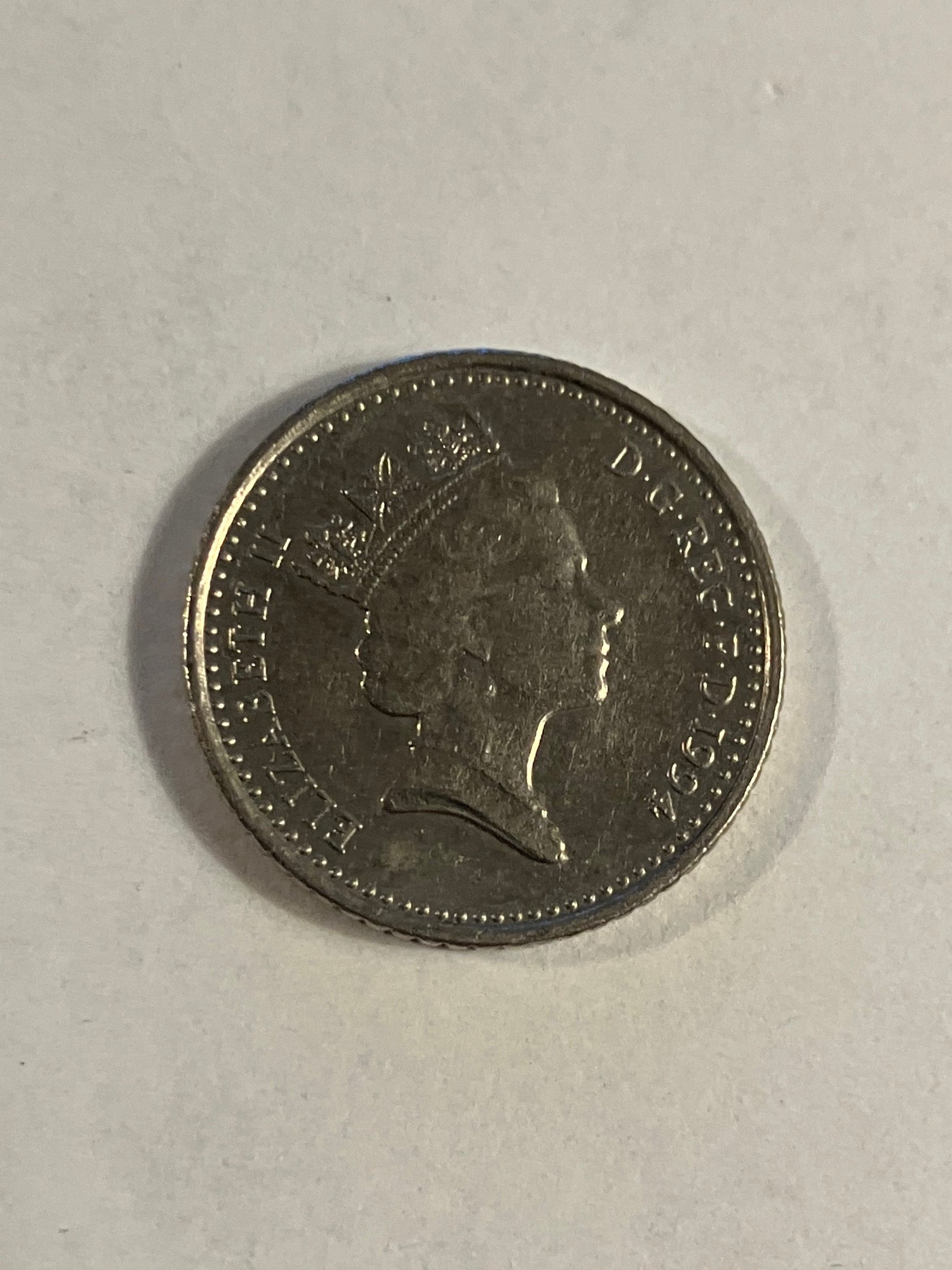 5 Pence England 1994